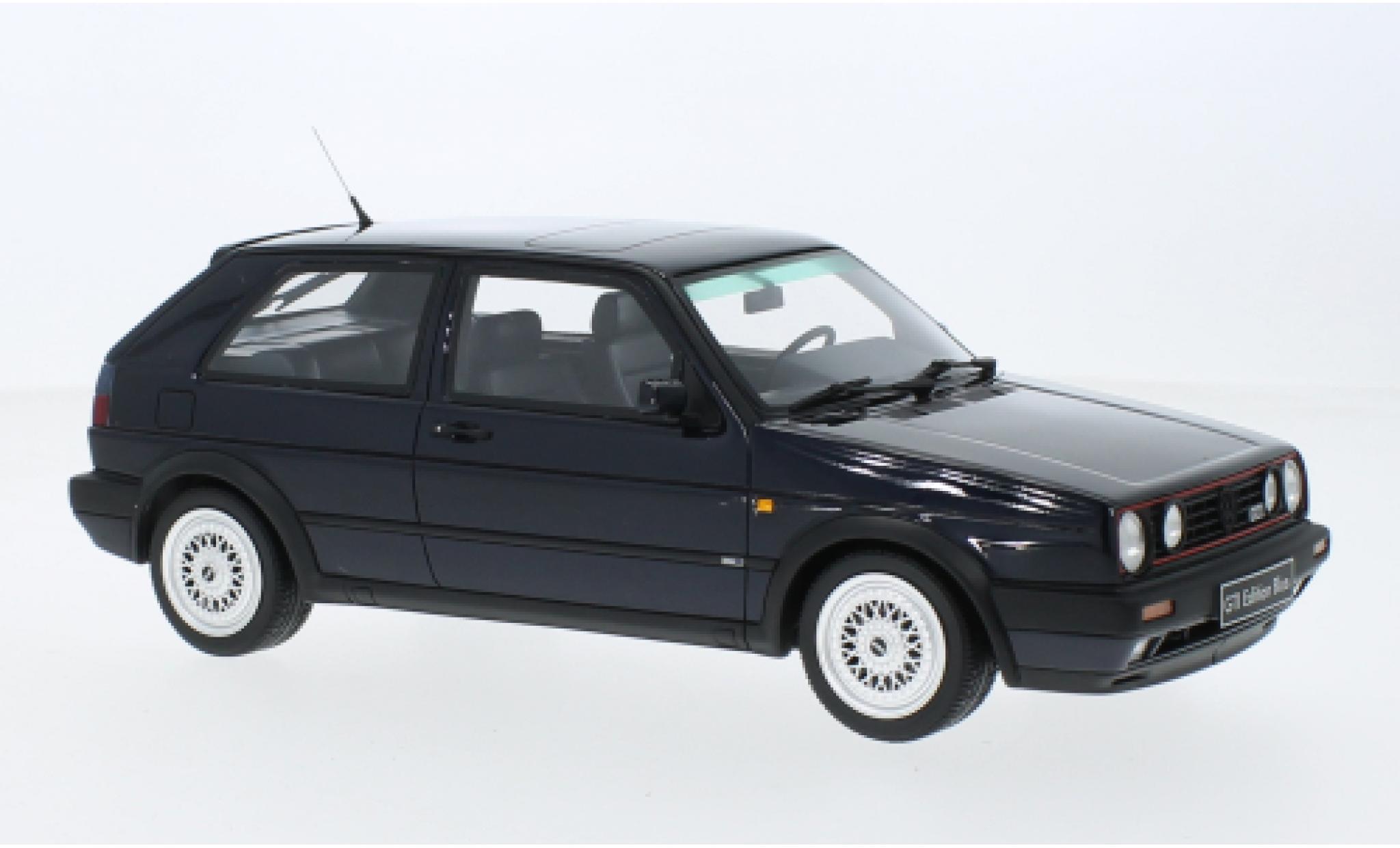 Volkswagen Golf 1/18 Ottomobile II GTI Blue Edition blu foncé 1991 modellino in miniatura