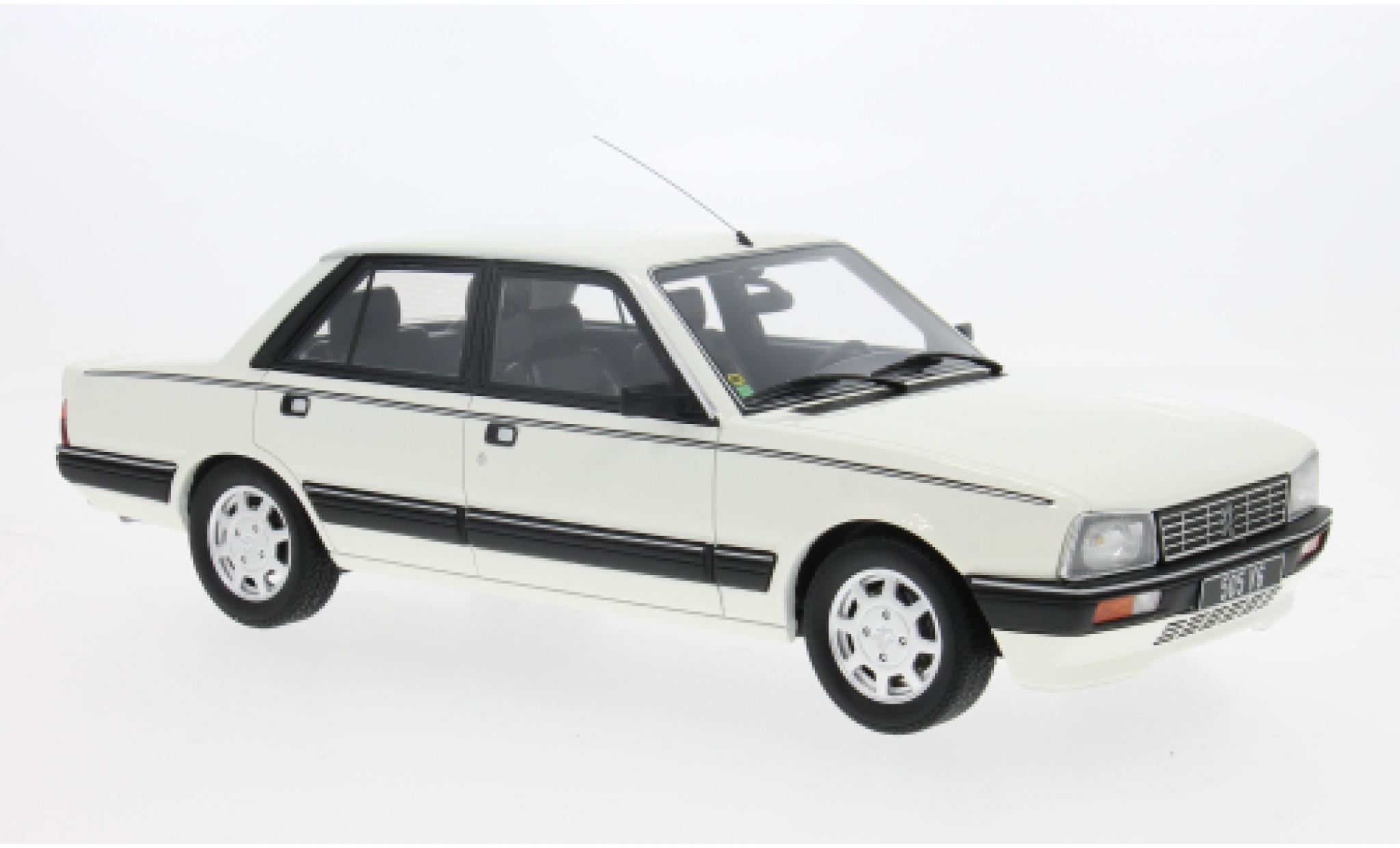 Peugeot 505 Ottomobile V6 beige/schwarz 1989 1:18 modellino in miniatura