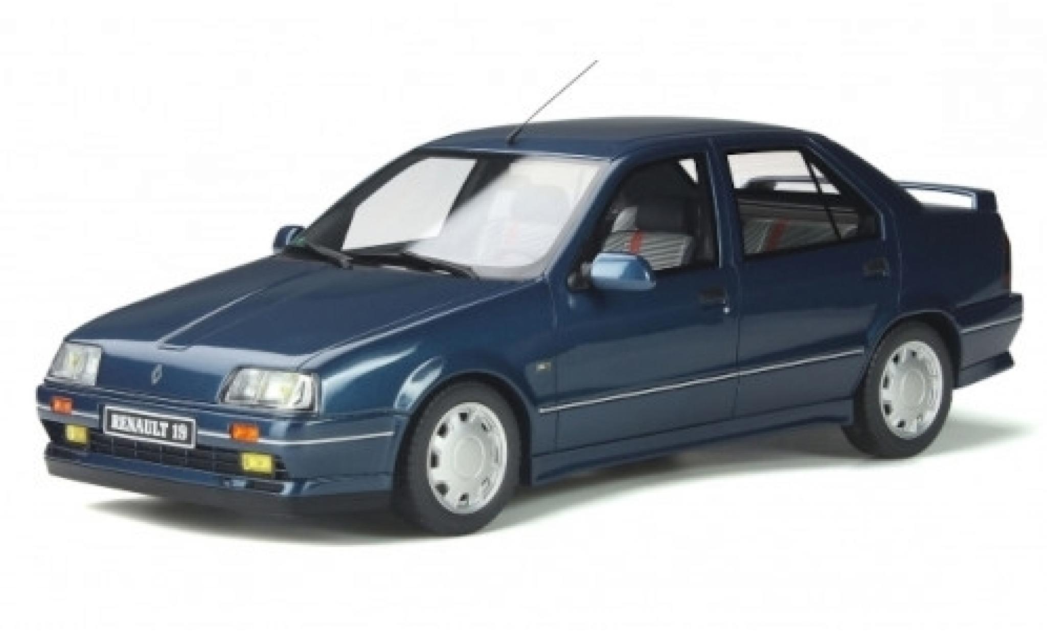 Renault 19 1/18 Ottomobile Chamade 16S Phase 1 metallico blu 89 modellino in miniatura