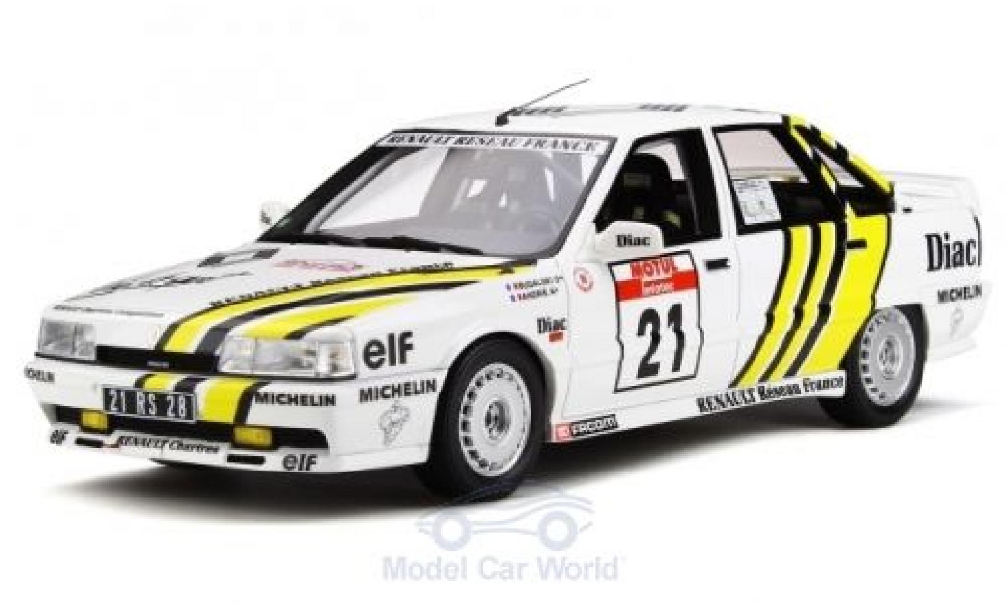 Renault 21 1/18 Ottomobile Turbo Gr.N No. Rallye WM Tour de Corse 1988 P.Bugalski/J-M.Andrie modellino in miniatura