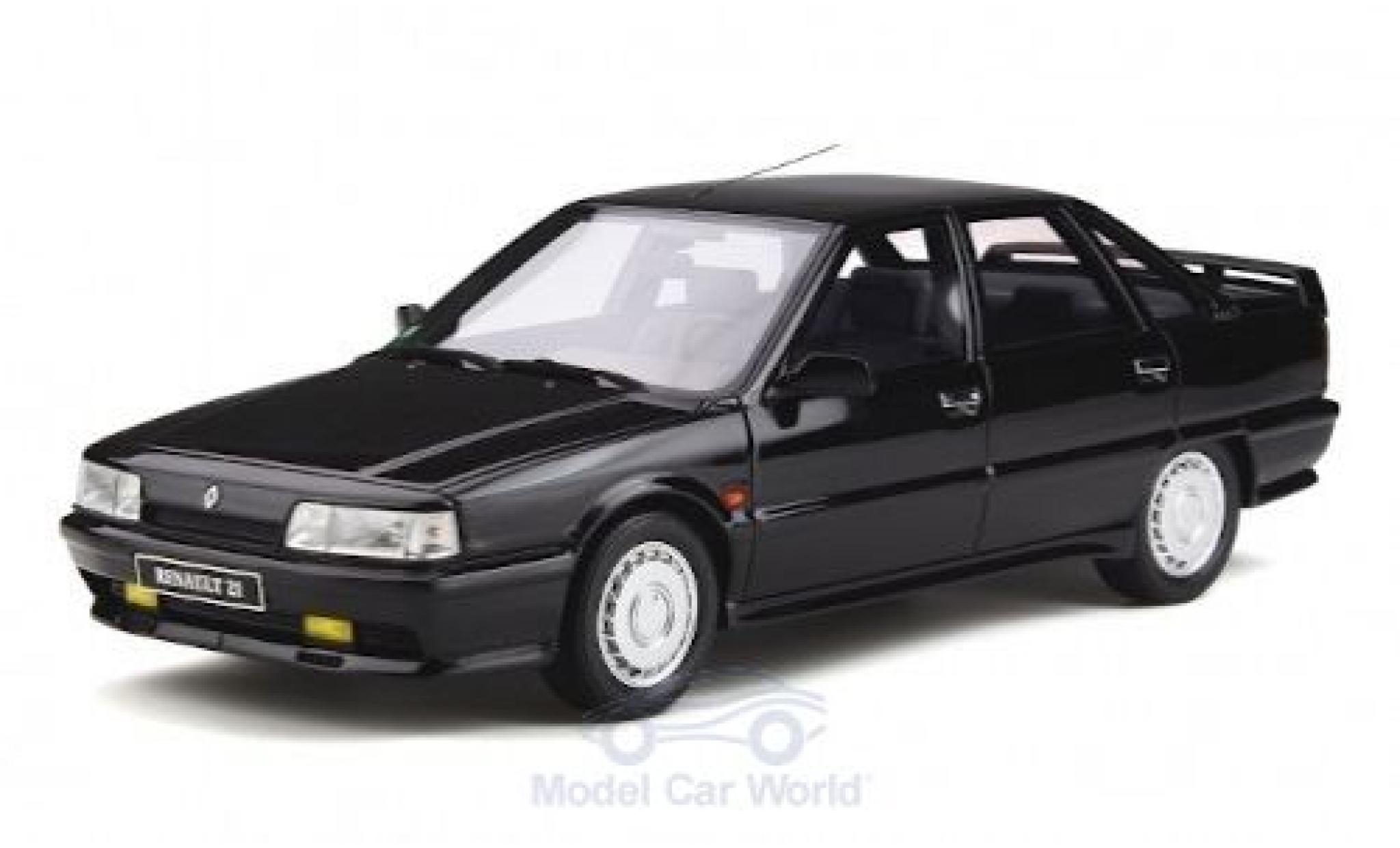 Renault 21 1/18 Ottomobile Turbo Phase 1 nero 1986 modellino in miniatura