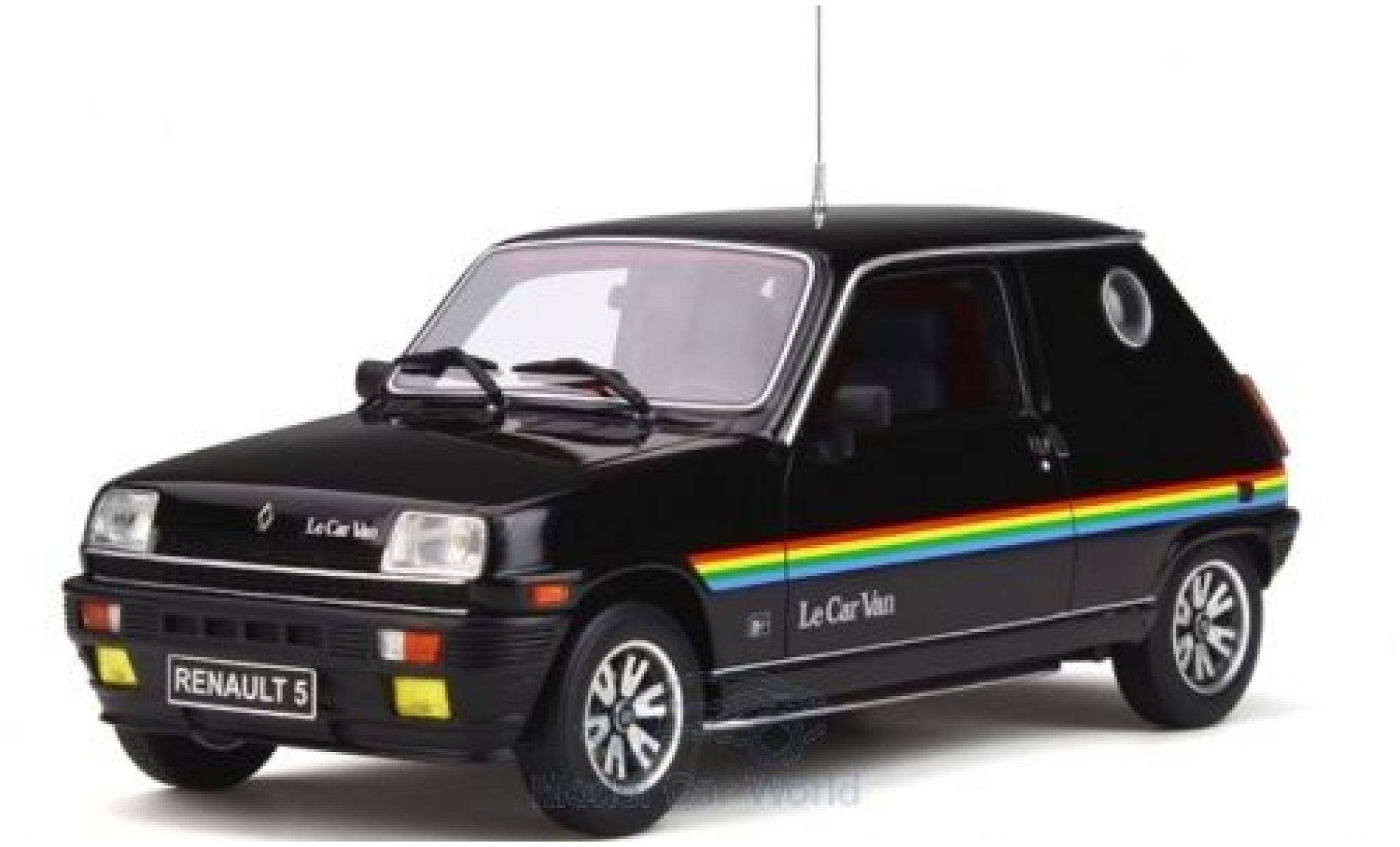 Renault 5 1/18 Ottomobile Le Car Van nero/Dekor 1980 modellino in miniatura