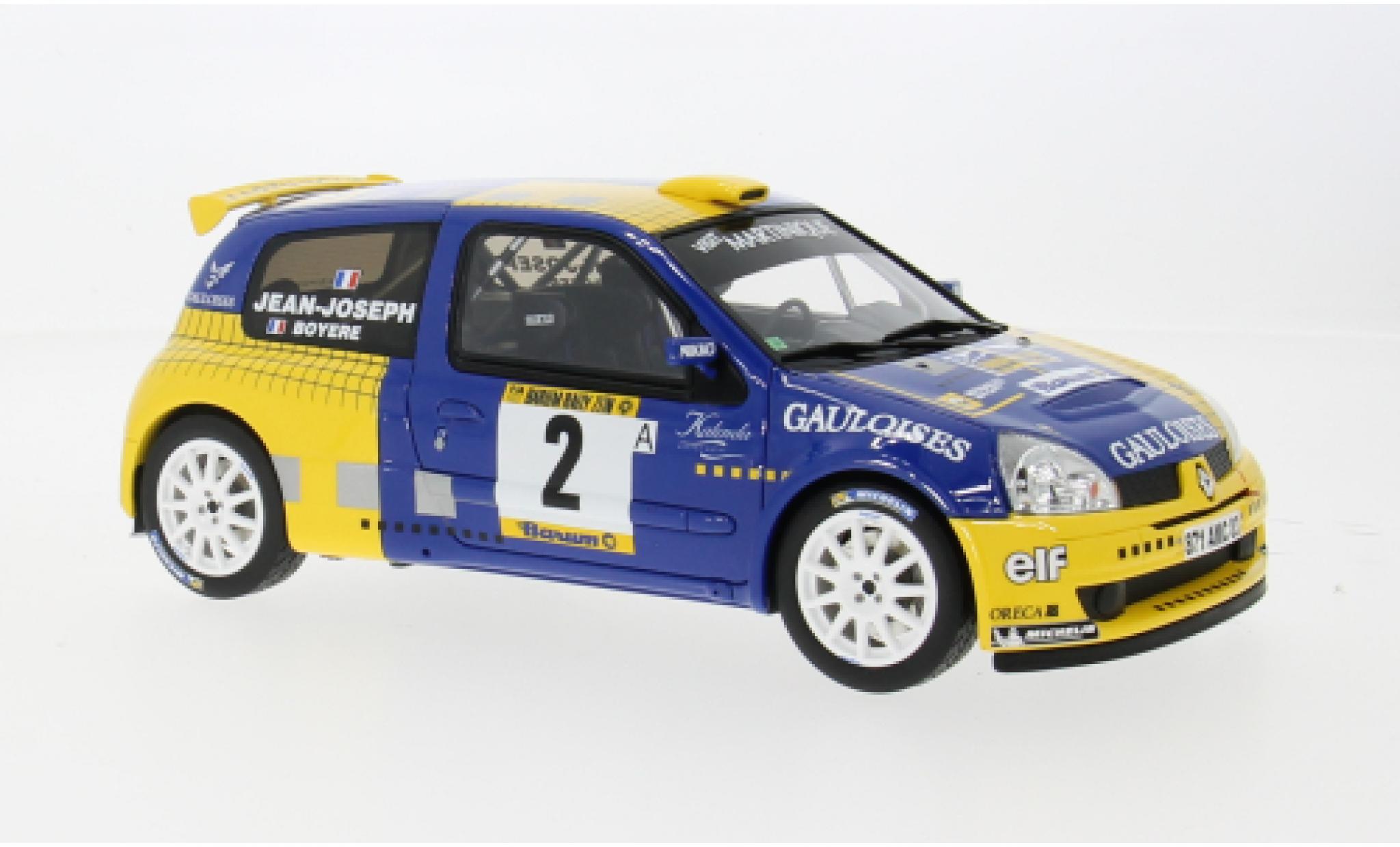 Renault Clio Ottomobile S1600 Barum Rally 2004 #2 1:18 modellino in miniatura