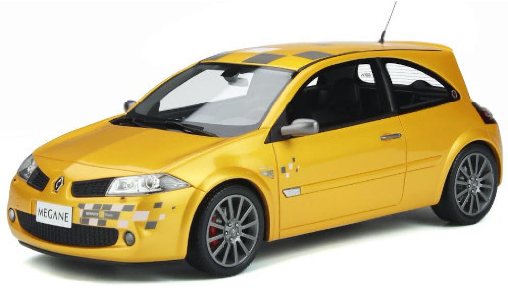 Renault Megane 1/18 Ottomobile 2 R.S. F1 Team Edition metallico giallo 2006 modellino in miniatura