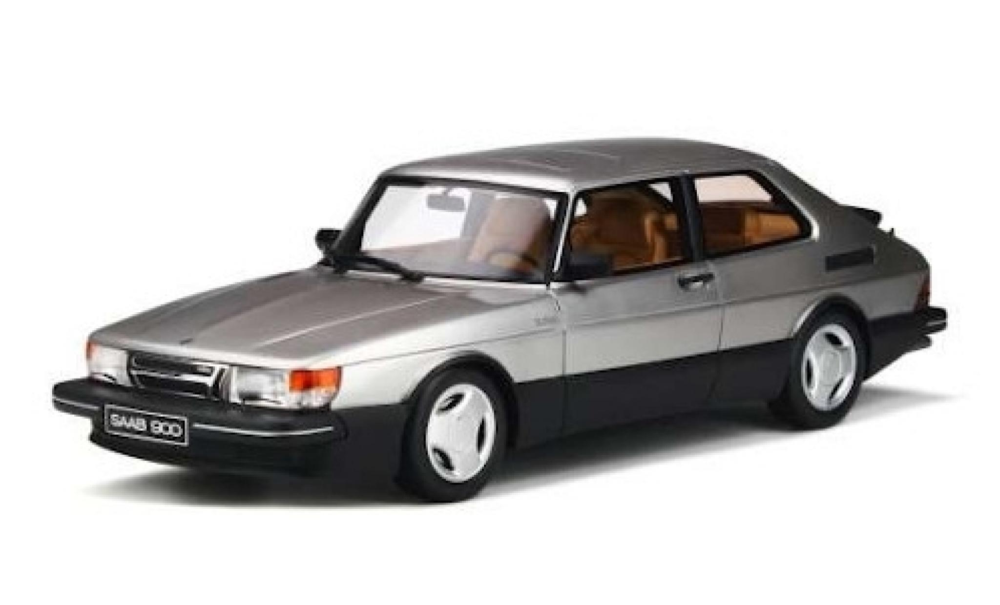 Saab 900 1/18 Ottomobile Turbo 16V Aero Mk1 grigio 1984 modellino in miniatura