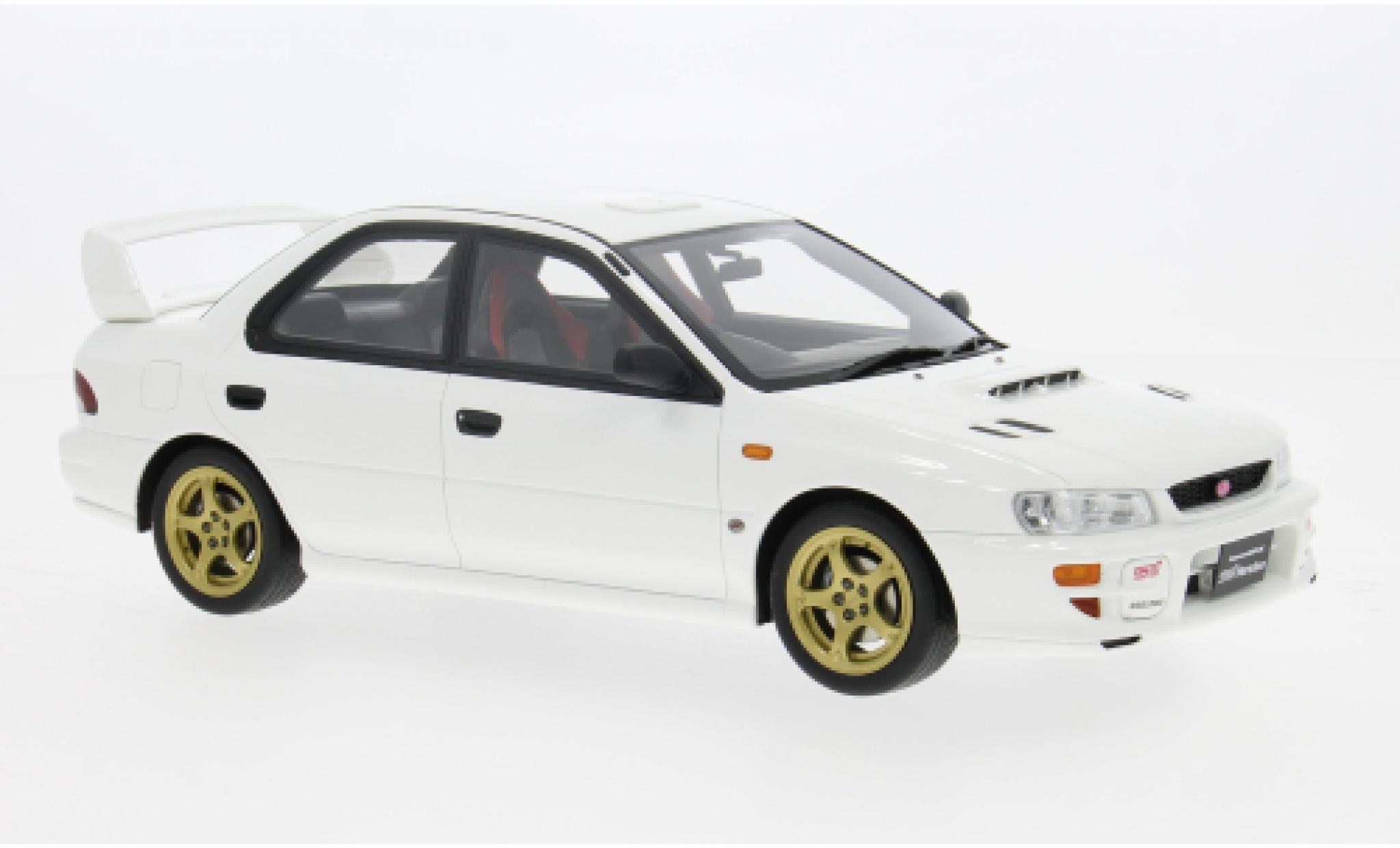 Subaru Impreza Ottomobile WRX Type RA weiss 2000 1:18 modellino in miniatura