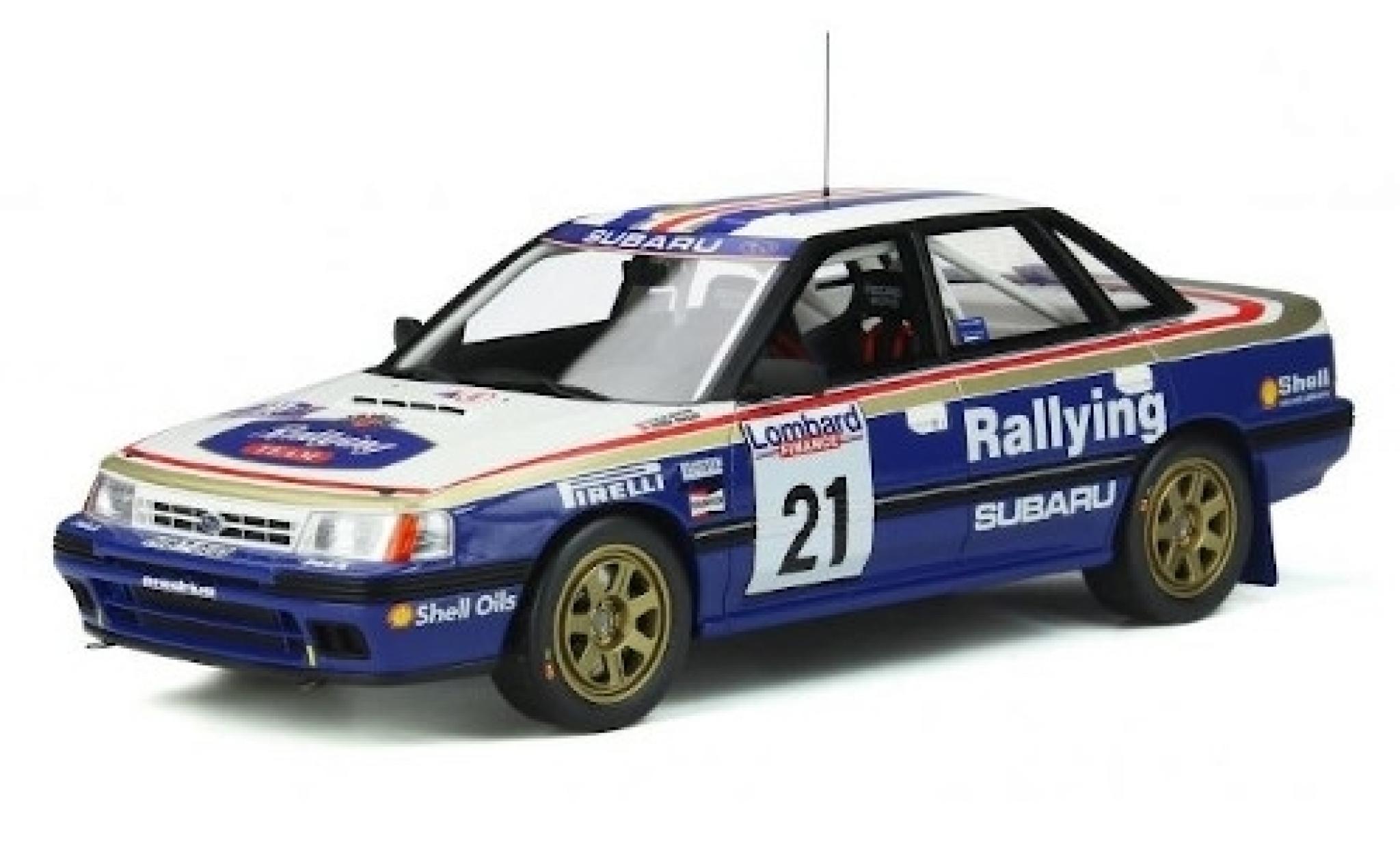 Subaru Legacy 1/18 Ottomobile RS Gr.A No.21 Rallye WM RAC Rallye 1991 C.McRae/D.Ringer modellino in miniatura