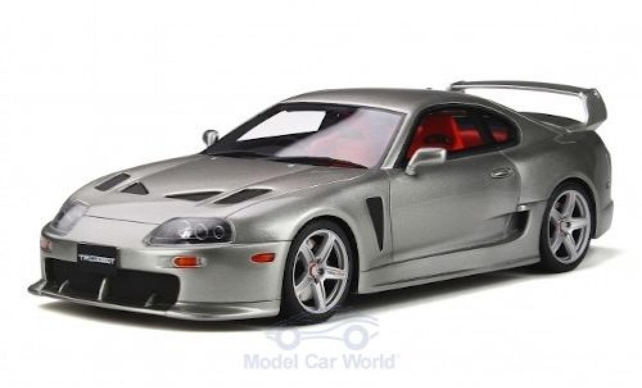 Toyota Supra 1/18 Ottomobile 3000 GT TRD grigio RHD 1998 modellino in miniatura