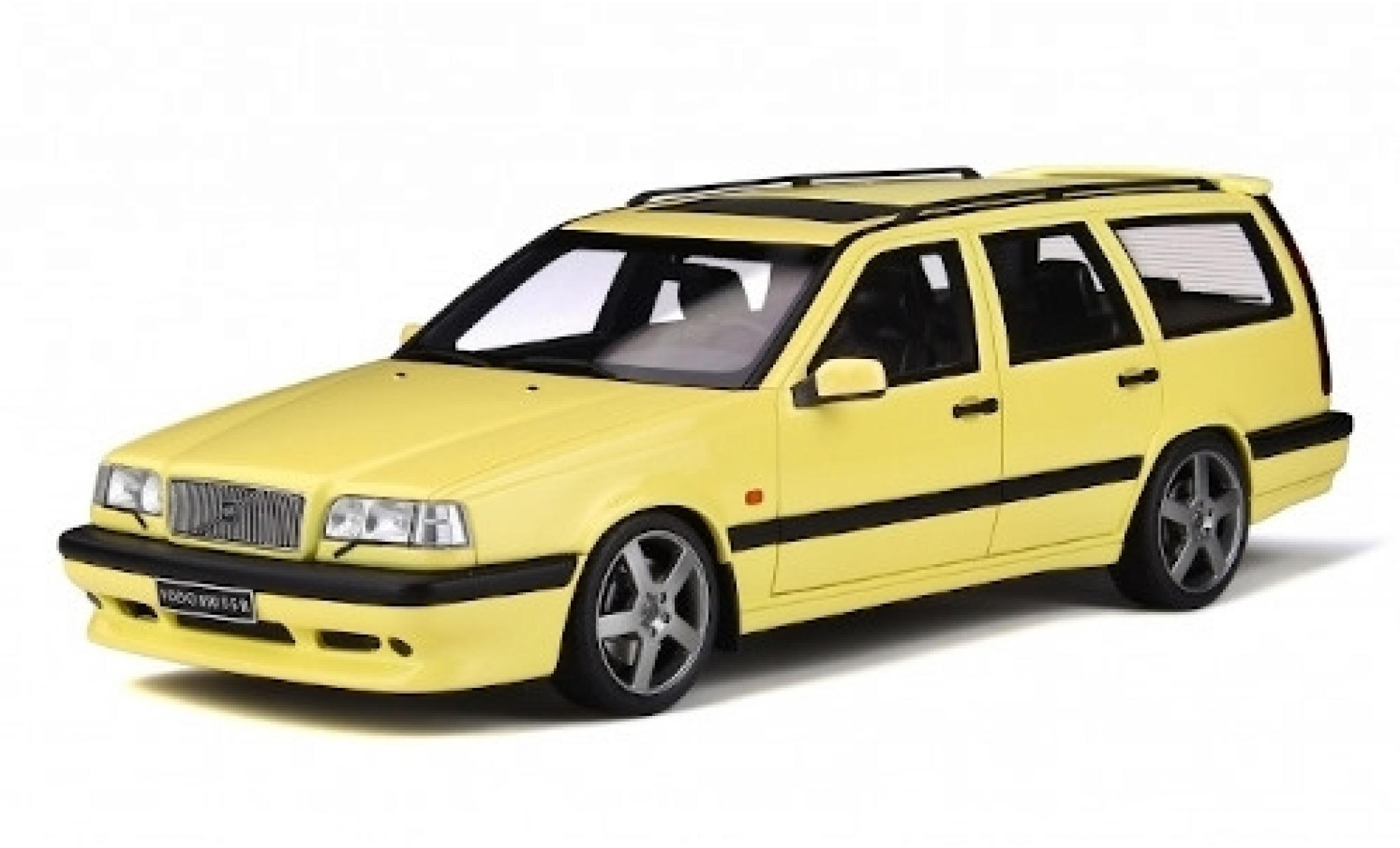 Volvo 850 1/18 Ottomobile T5-R Estate giallo 1995 modellino in miniatura