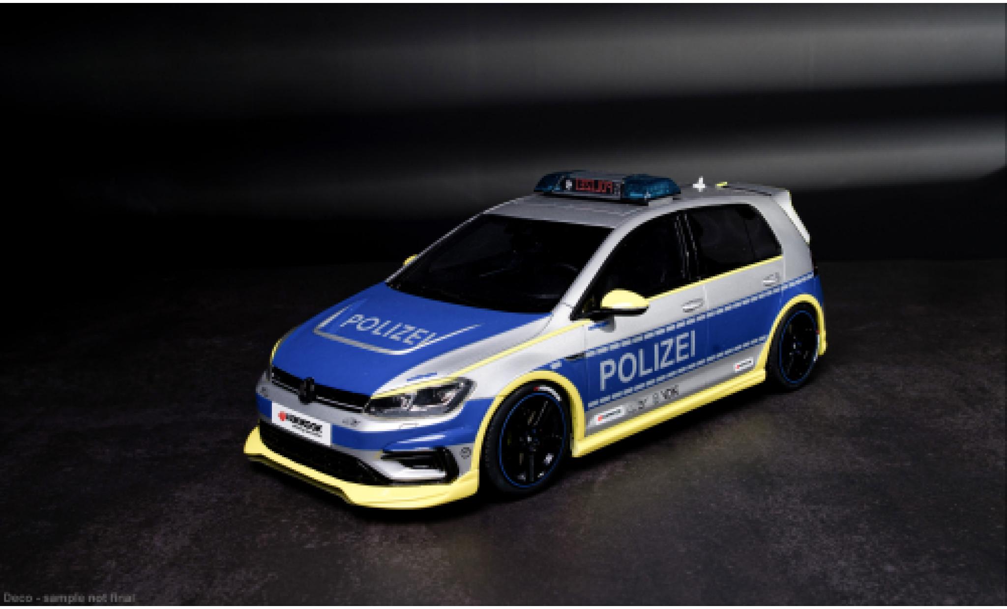 Volkswagen Golf 1/18 Ottomobile VII R 2018 Oettinger Polizei 1:18 modellino in miniatura