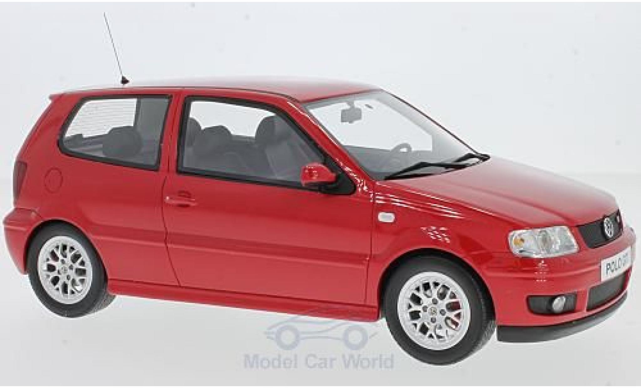 Volkswagen Polo 1/18 Ottomobile GTi rosso 2001 modellino in miniatura