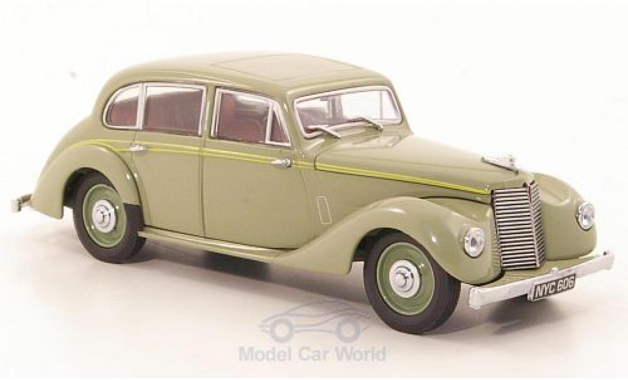 Armstrong Siddeley Lancaster 1/43 Oxford grigio modellino in miniatura