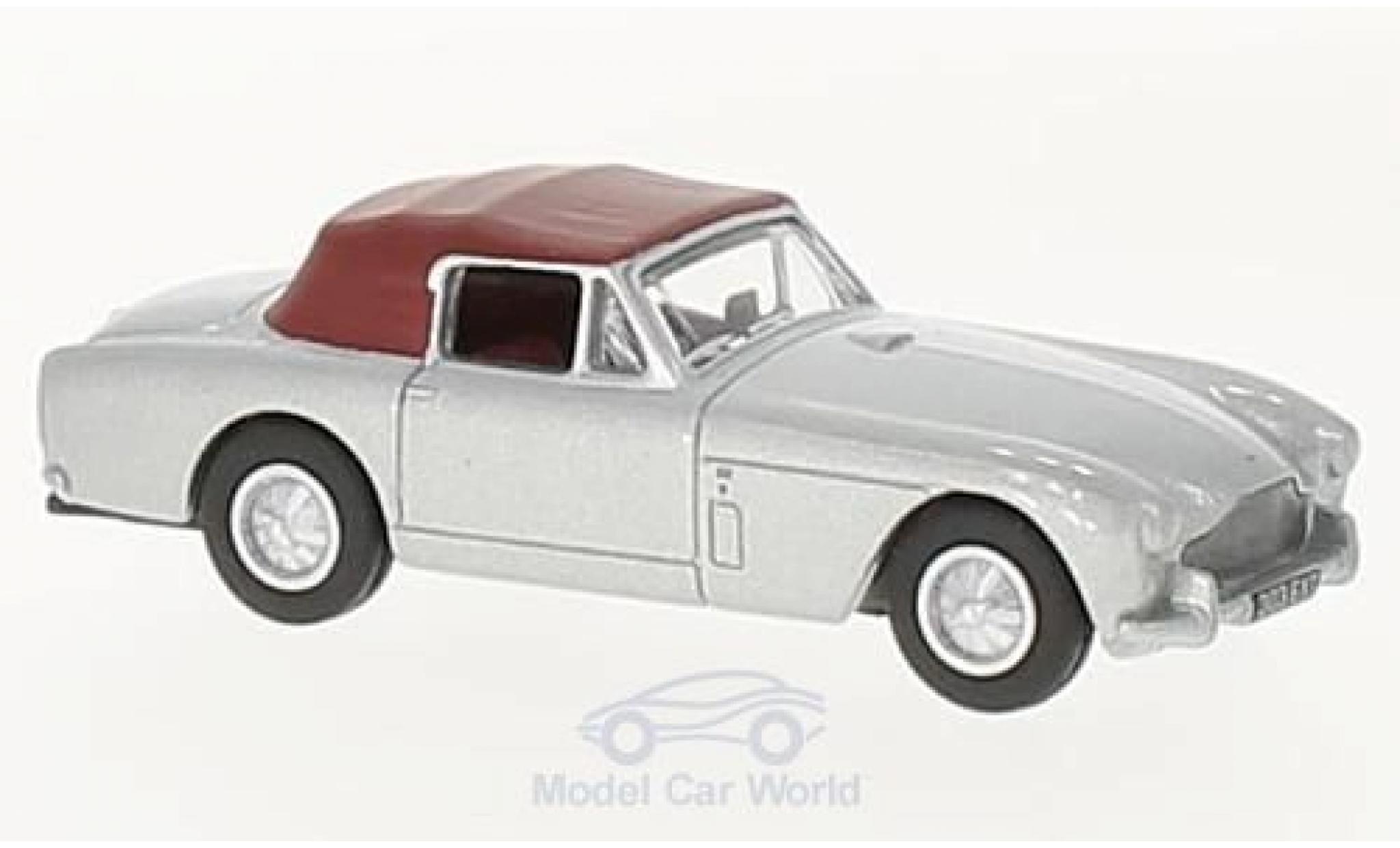 Aston Martin DB2 1/76 Oxford MkIII DHC grigio/matt-rosso modellino in miniatura