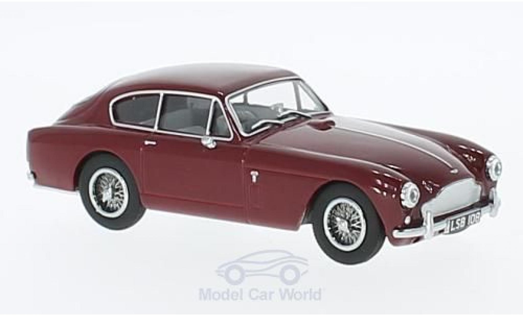 Aston Martin DB2 1/43 Oxford MkIII rosso RHD modellino in miniatura