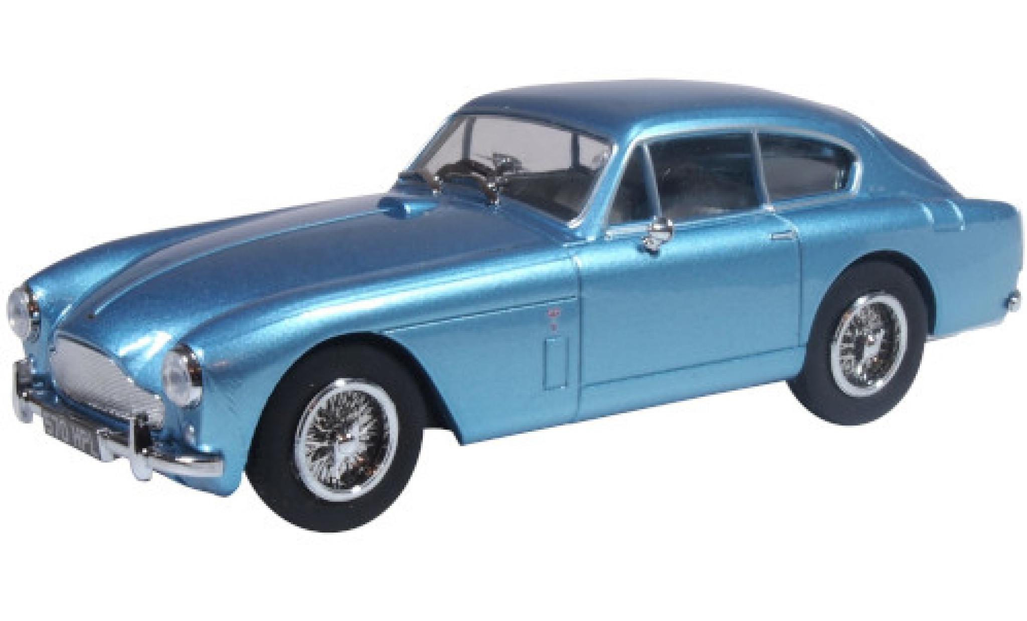 Aston Martin DB2 1/43 Oxford MkIII Saloon metallico blu RHD modellino in miniatura