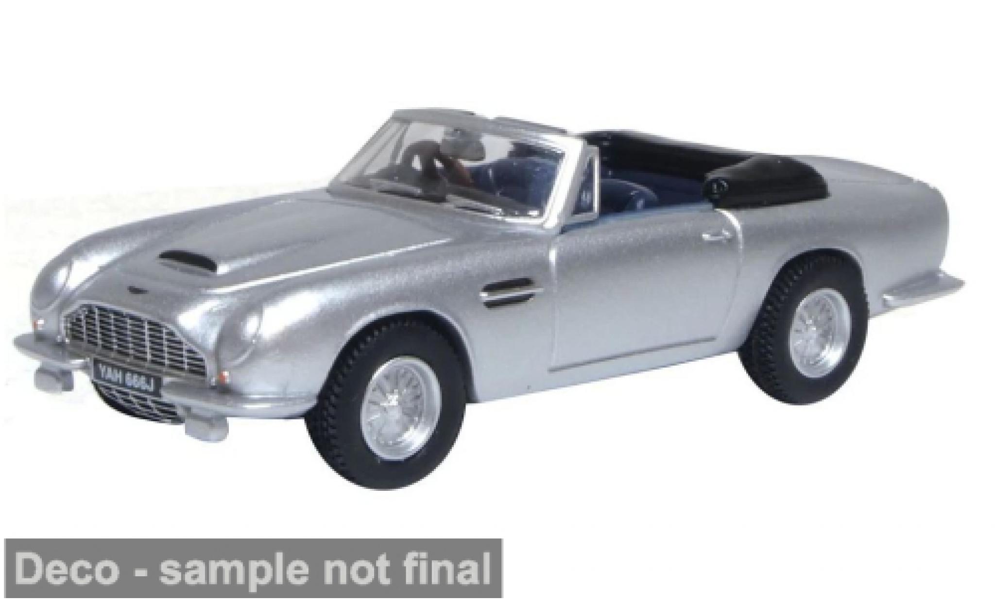 Aston Martin DB6 1/76 Oxford MK II silber 1:76 modellino in miniatura