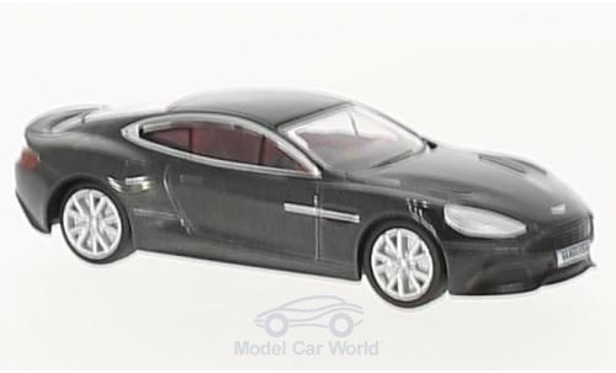 Aston Martin Vanquish 1/76 Oxford metallico grigio modellino in miniatura