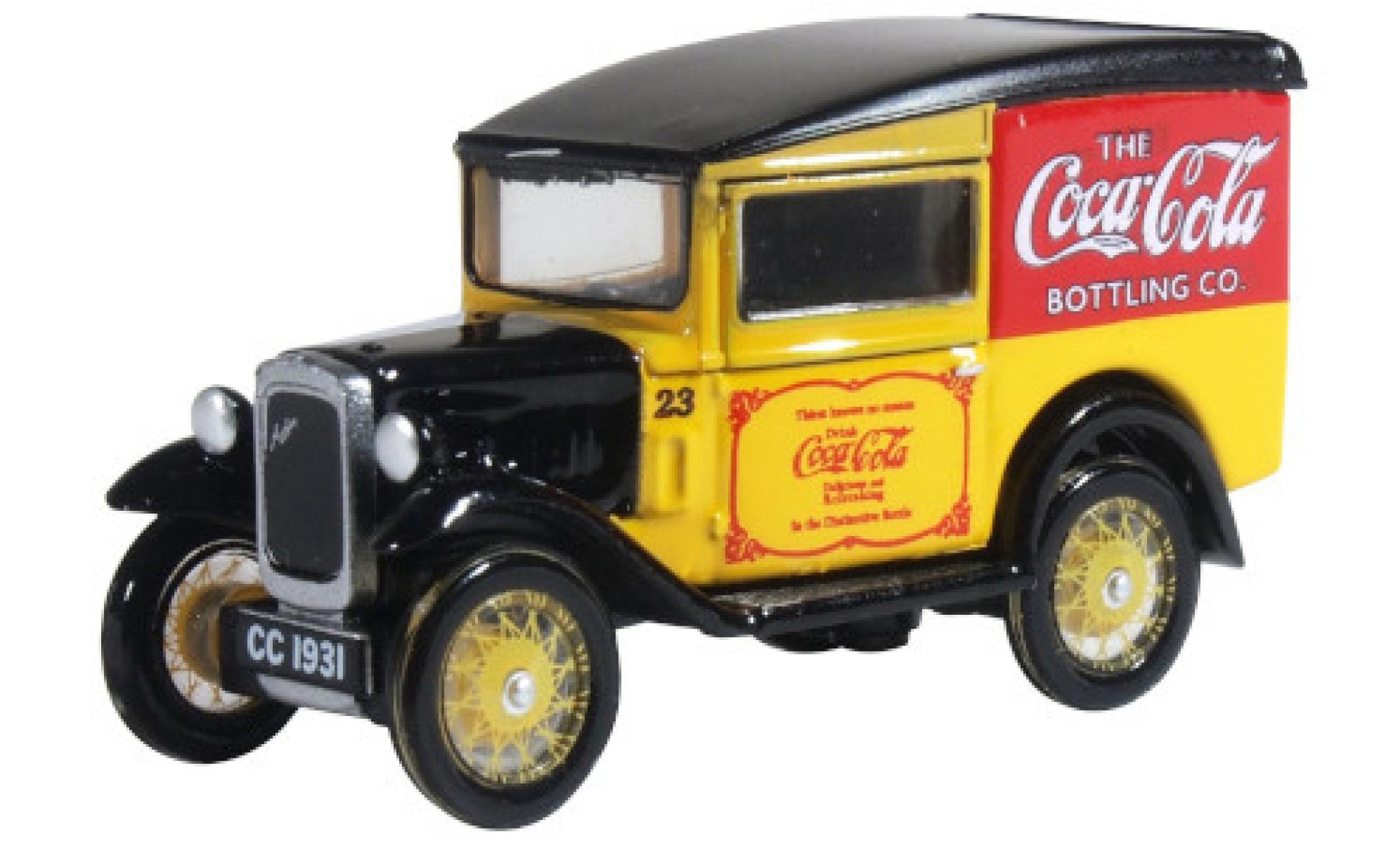 Austin 7 1/76 Oxford Van RHD Coca Cola modellino in miniatura