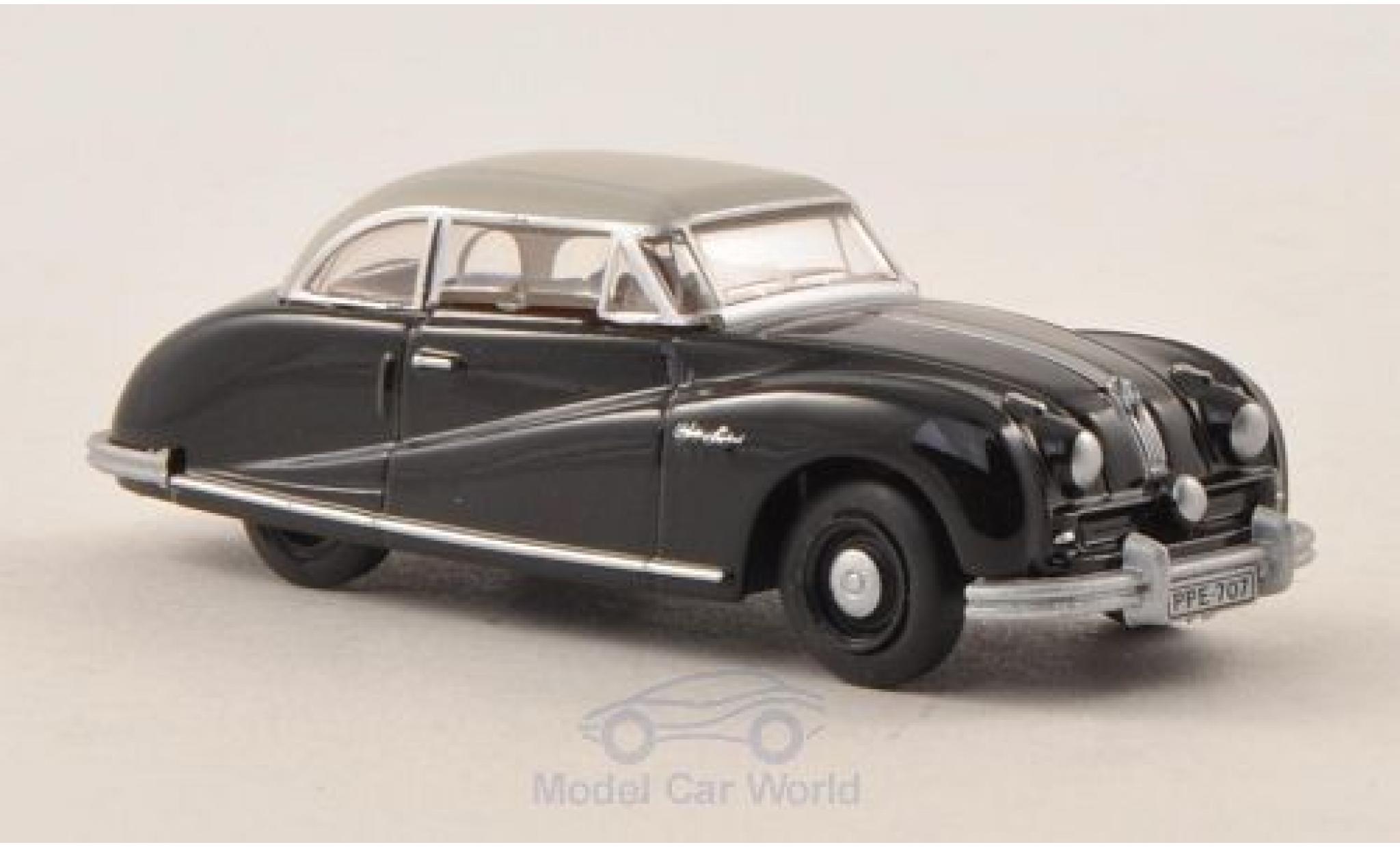 Austin Atlantic 1/76 Oxford Saloon nero/grigio modellino in miniatura