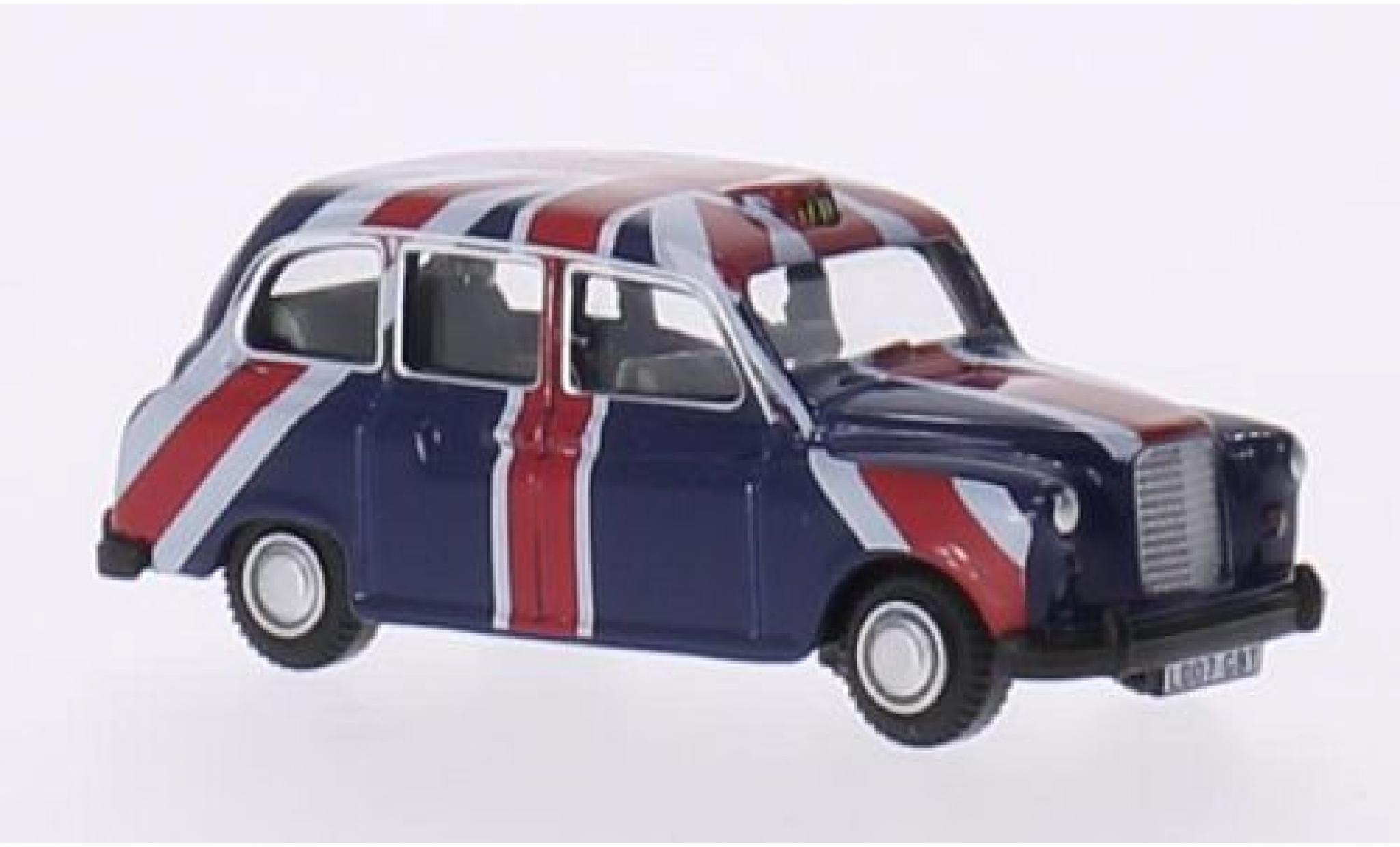 Austin FX4 1/76 Oxford RHD Taxi (GB) Union Jack modellino in miniatura