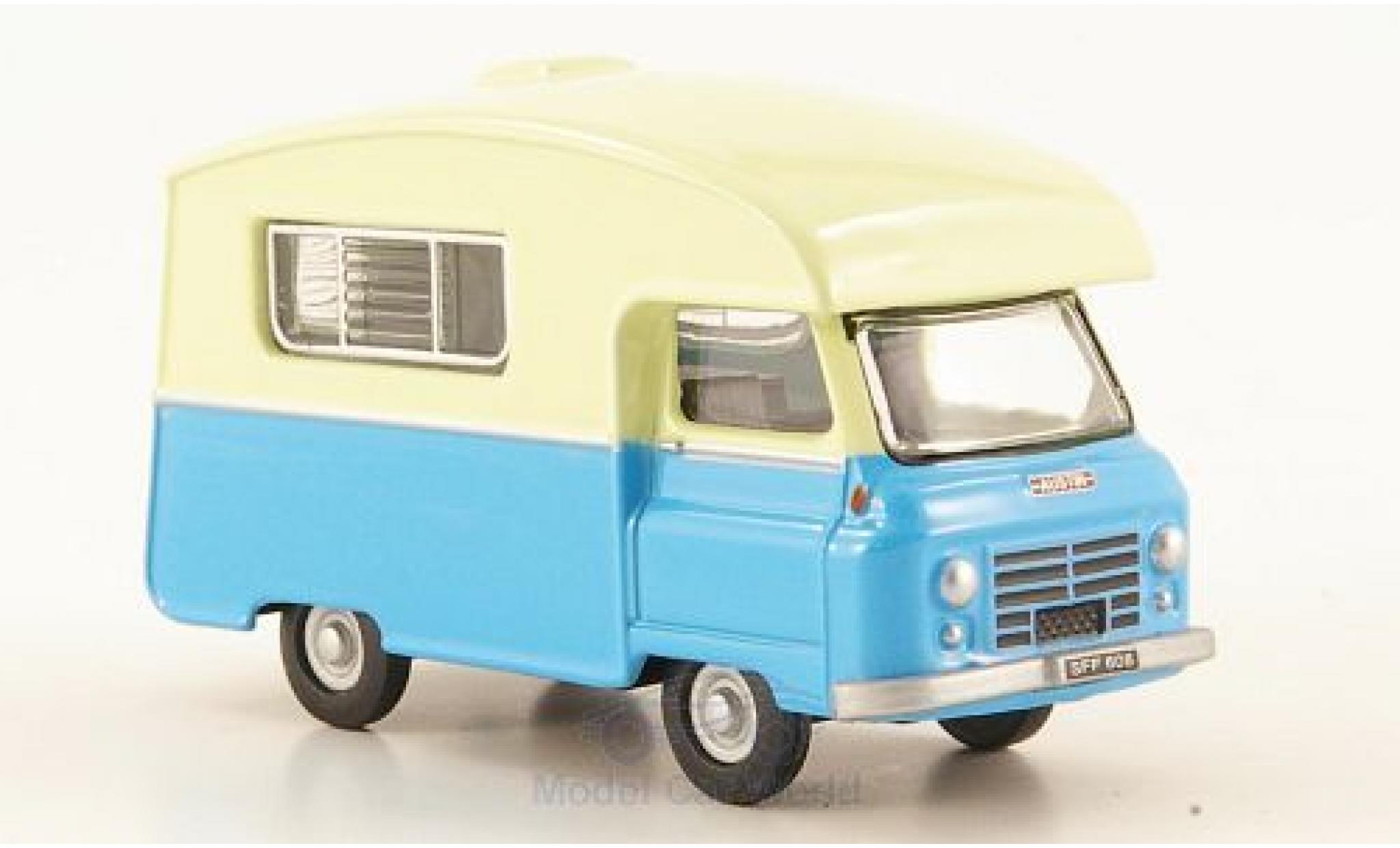 Austin J2 1/76 Oxford Paralanian blu/beige modellino in miniatura