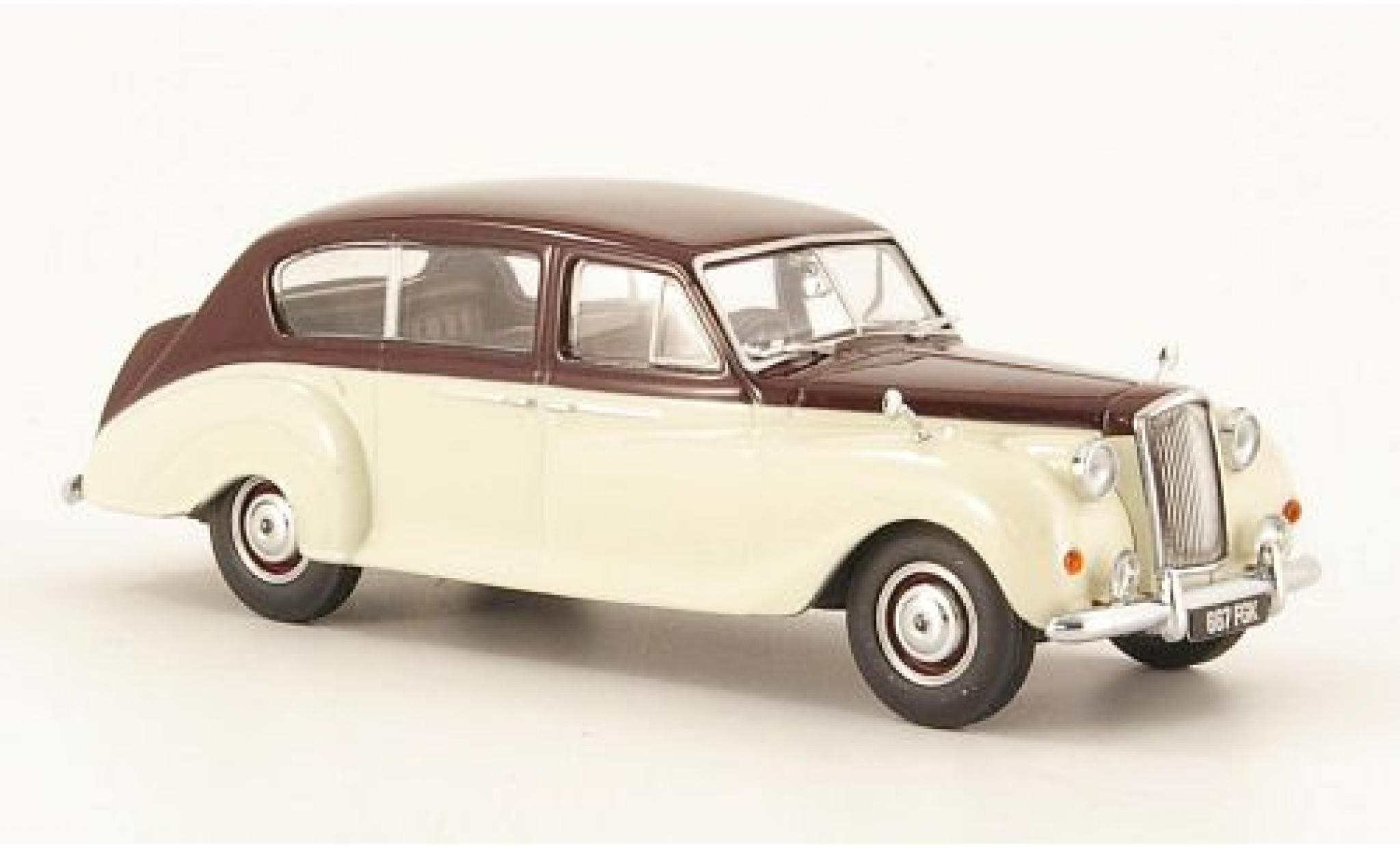 Austin Princess Hearse 1/43 – Oxford Diecast, Bianco, Modellino Pressofuso, Carro Funebre 1960, Edizione 2021