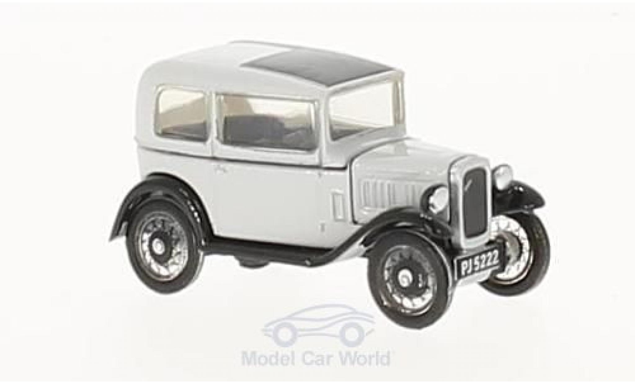 Austin Seven 1/76 Oxford Saloon grigio modellino in miniatura