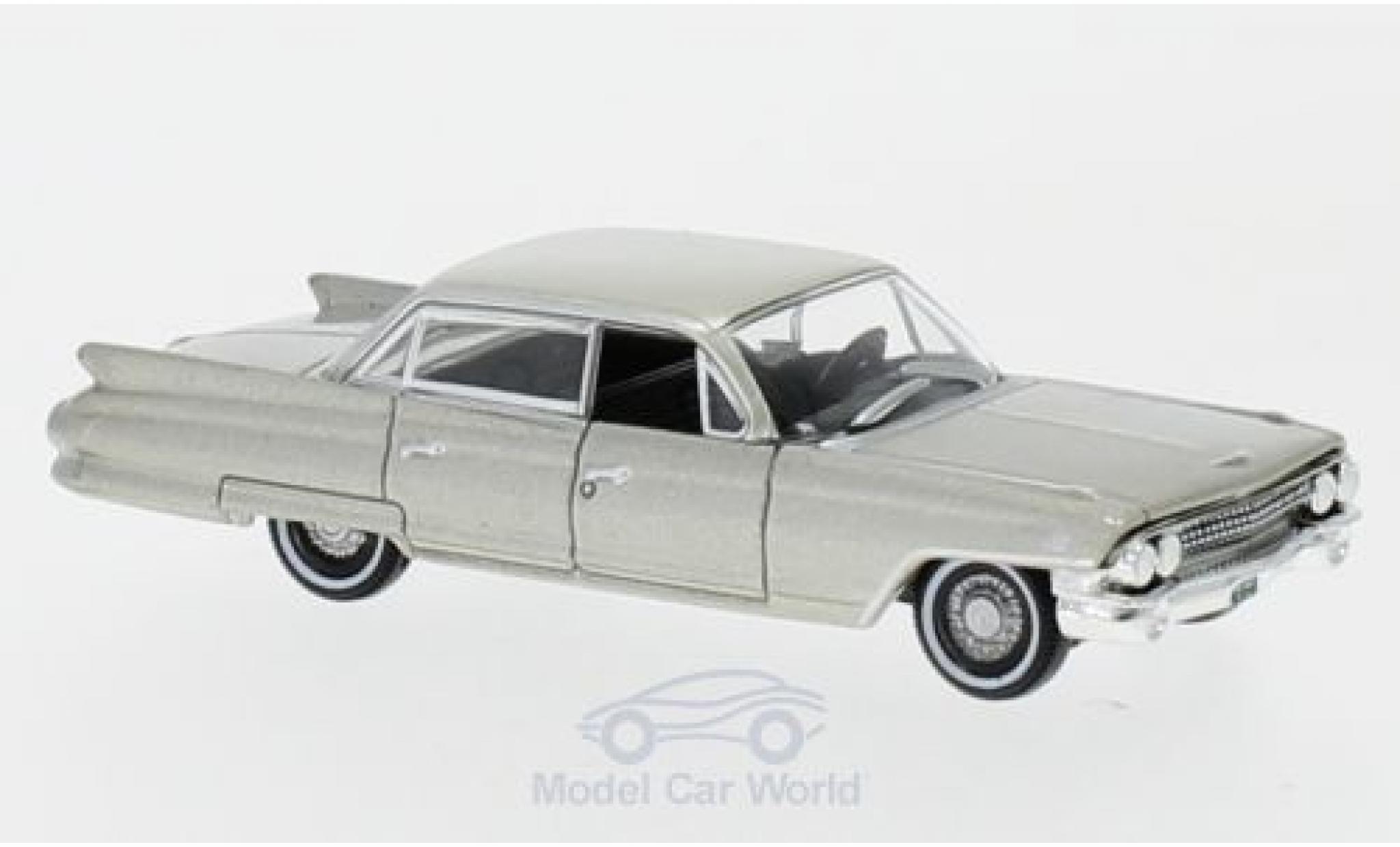 Cadillac Sedan 1/87 Oxford Deville metallico beige 1961 modellino in miniatura