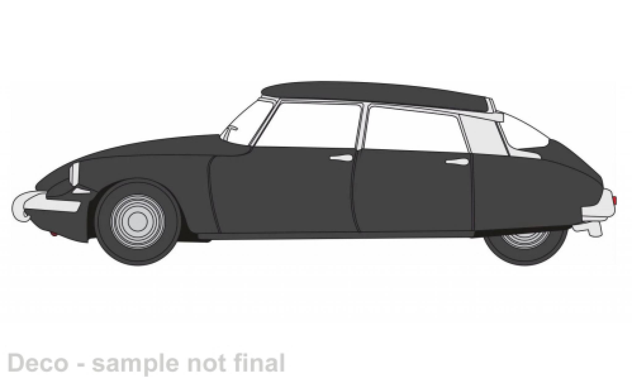 Citroen DS 1/76 Oxford 19 schwarz 1:76 modellino in miniatura