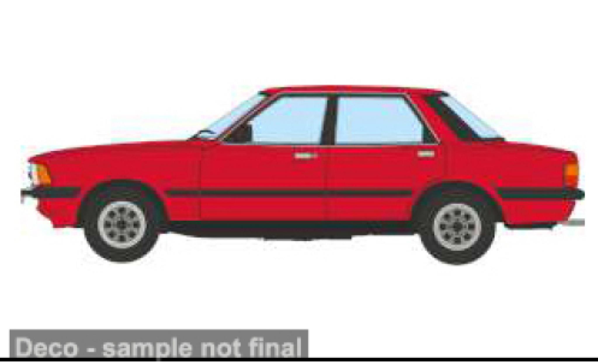 Ford Cortina 1/76 Oxford MK V rot 1:76 modellino in miniatura