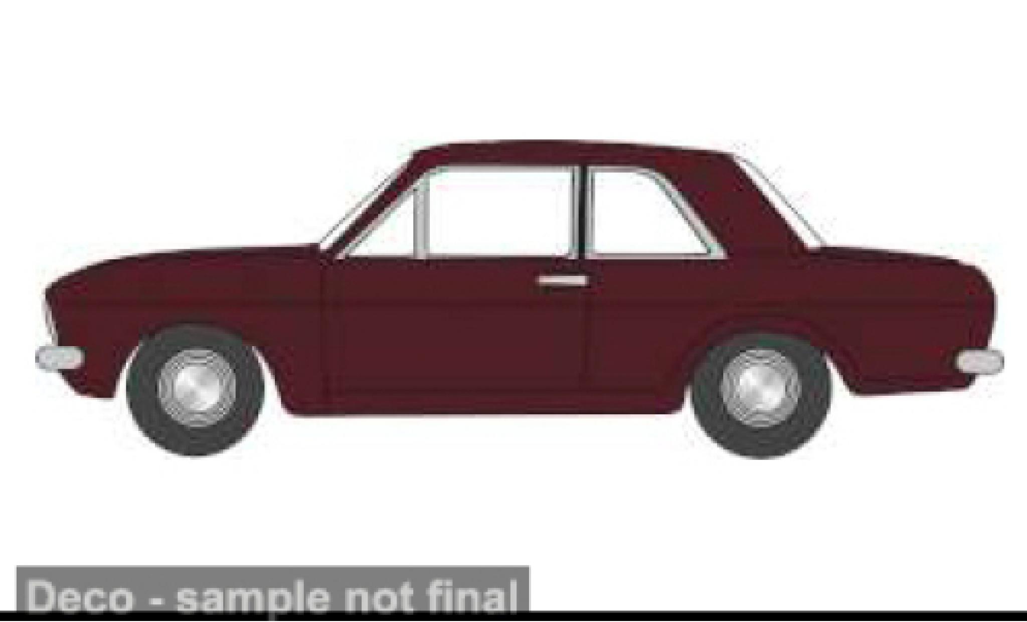 Ford Cortina 1/76 Oxford MkII rot 1:76 modellino in miniatura