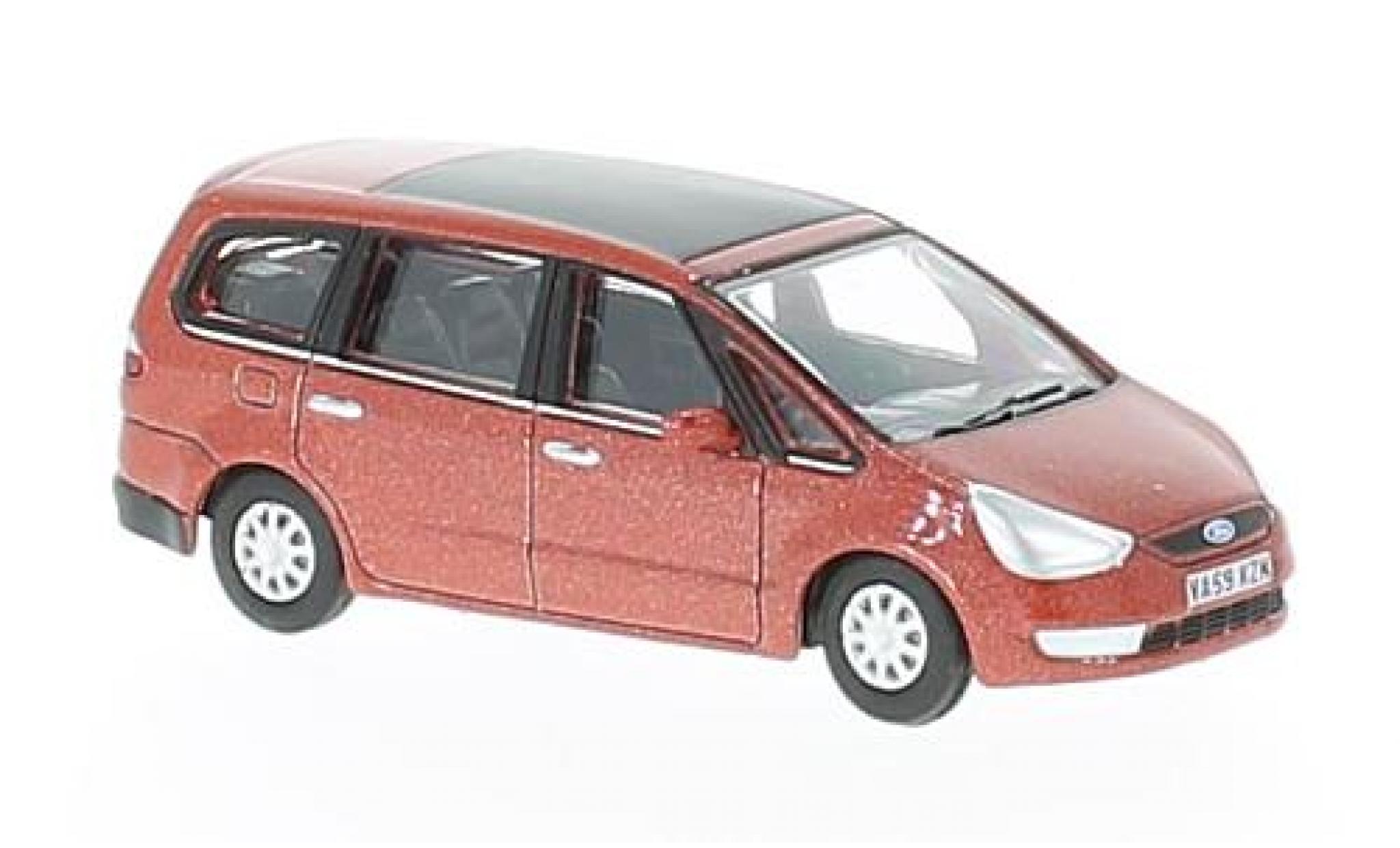 Ford Galaxy 1/76 Oxford metallico rosso modellino in miniatura