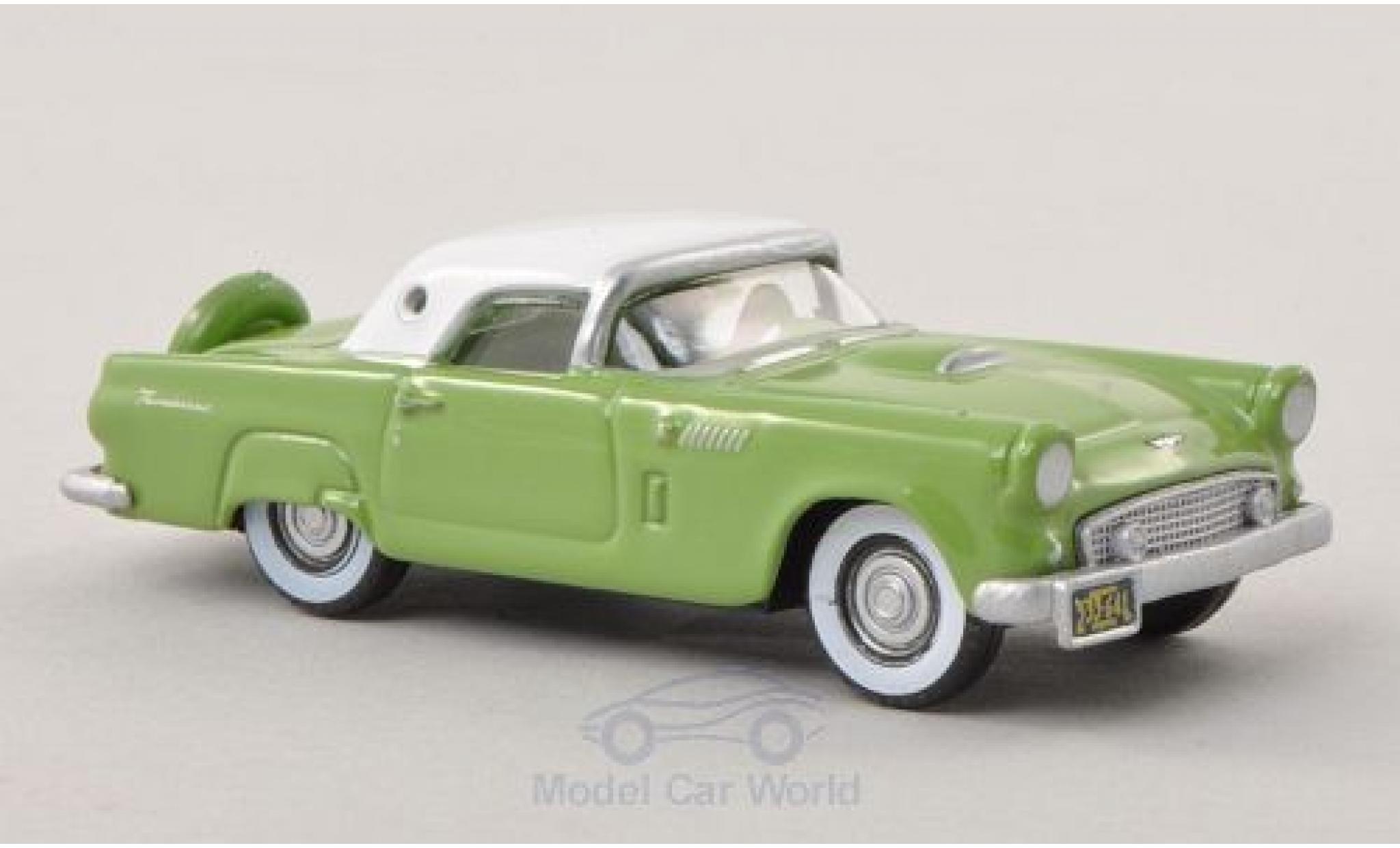 Ford Thunderbird 1956 1/87 Oxford verde/bianco 1956 modellino in miniatura