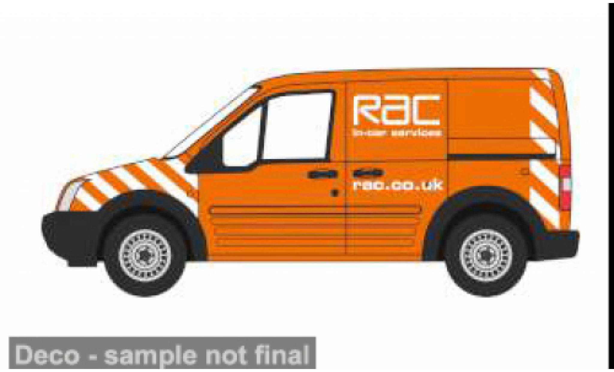 Ford Transit 1/76 Oxford Connect RAC 1:76 modellino in miniatura