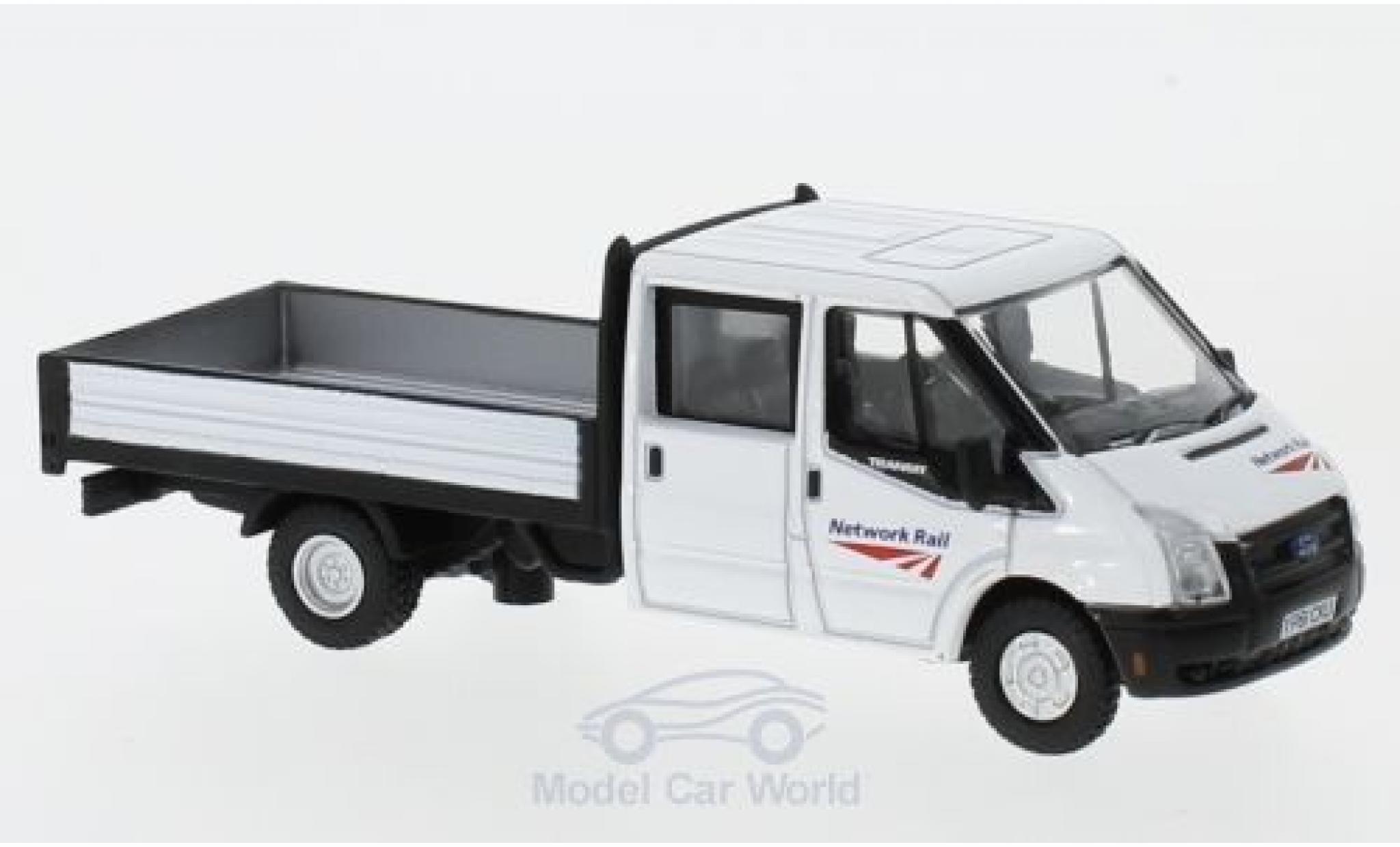 Ford Transit 1/76 Oxford Dropside Network Rail modellino in miniatura