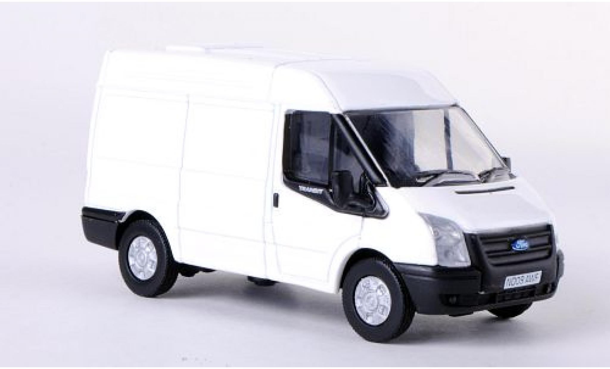 Ford Transit 1/76 Oxford Kasten bianco RHD 2010 Mittelhochdach modellino in miniatura