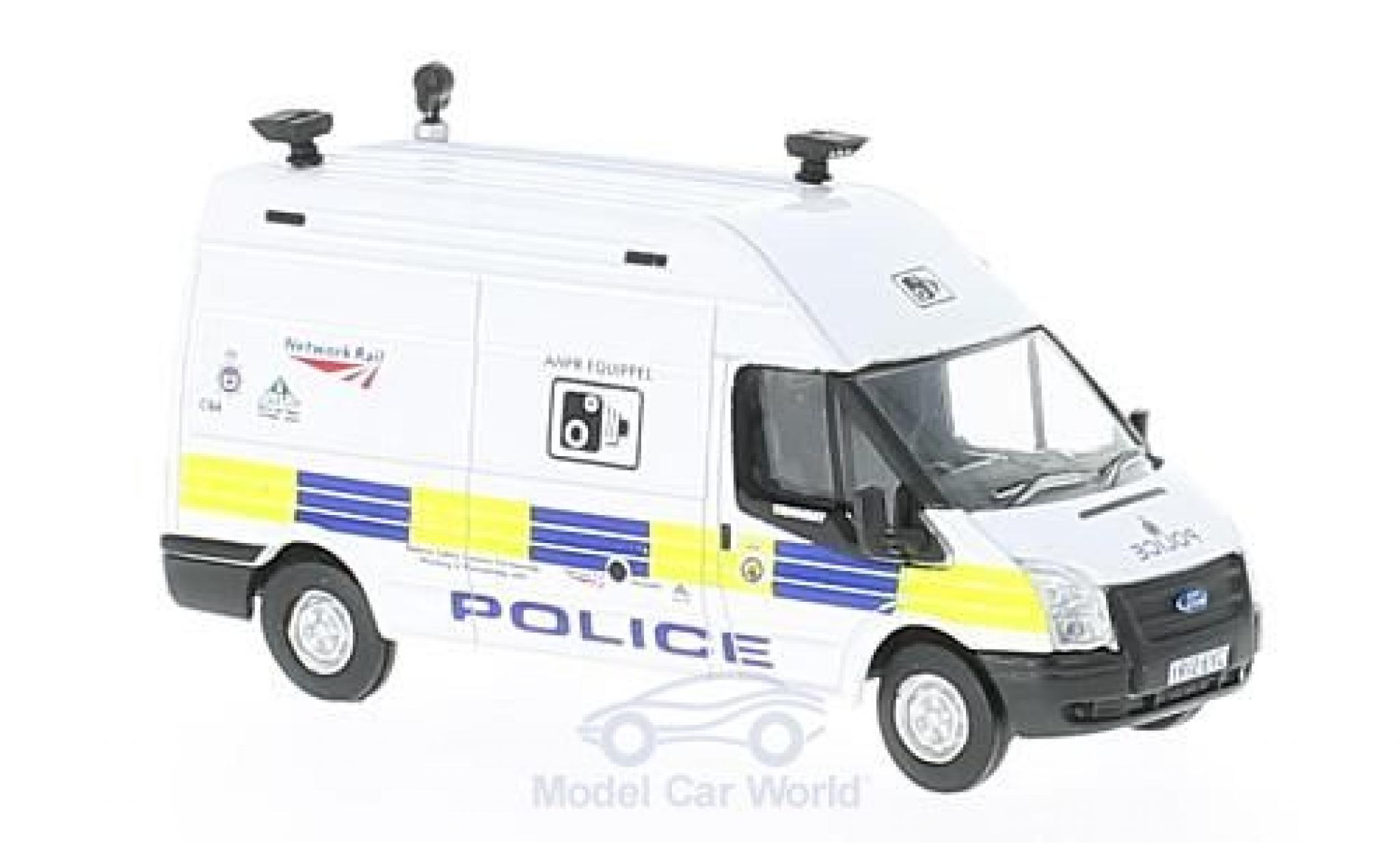 Ford Transit 1/76 Oxford MK 5 LWB Network Rail Speed Camera modellino in miniatura