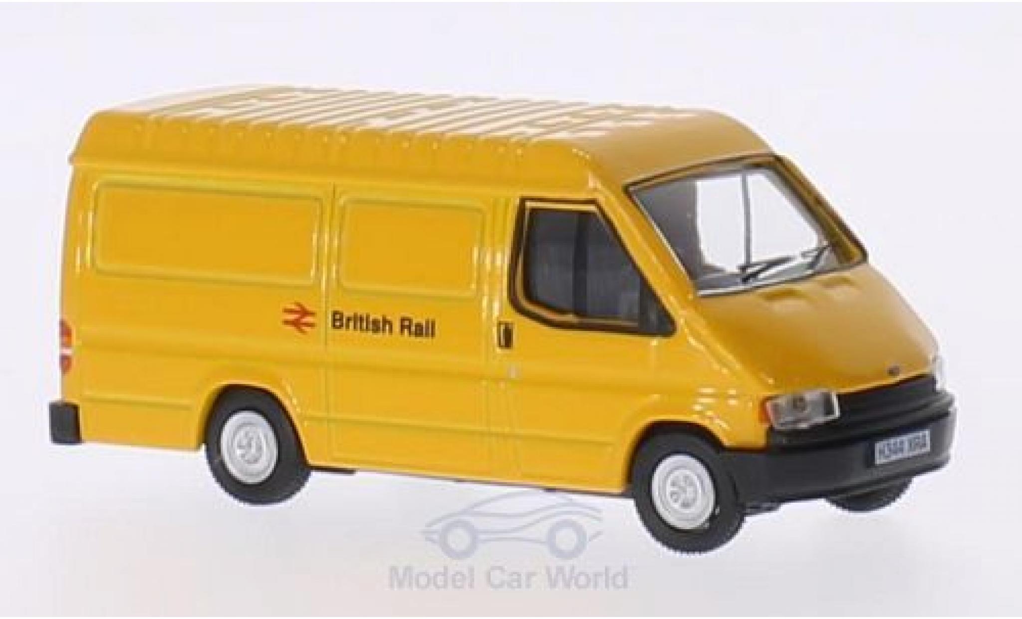 Ford Transit 1/76 Oxford Mk3 Van RHD British Rail modellino in miniatura