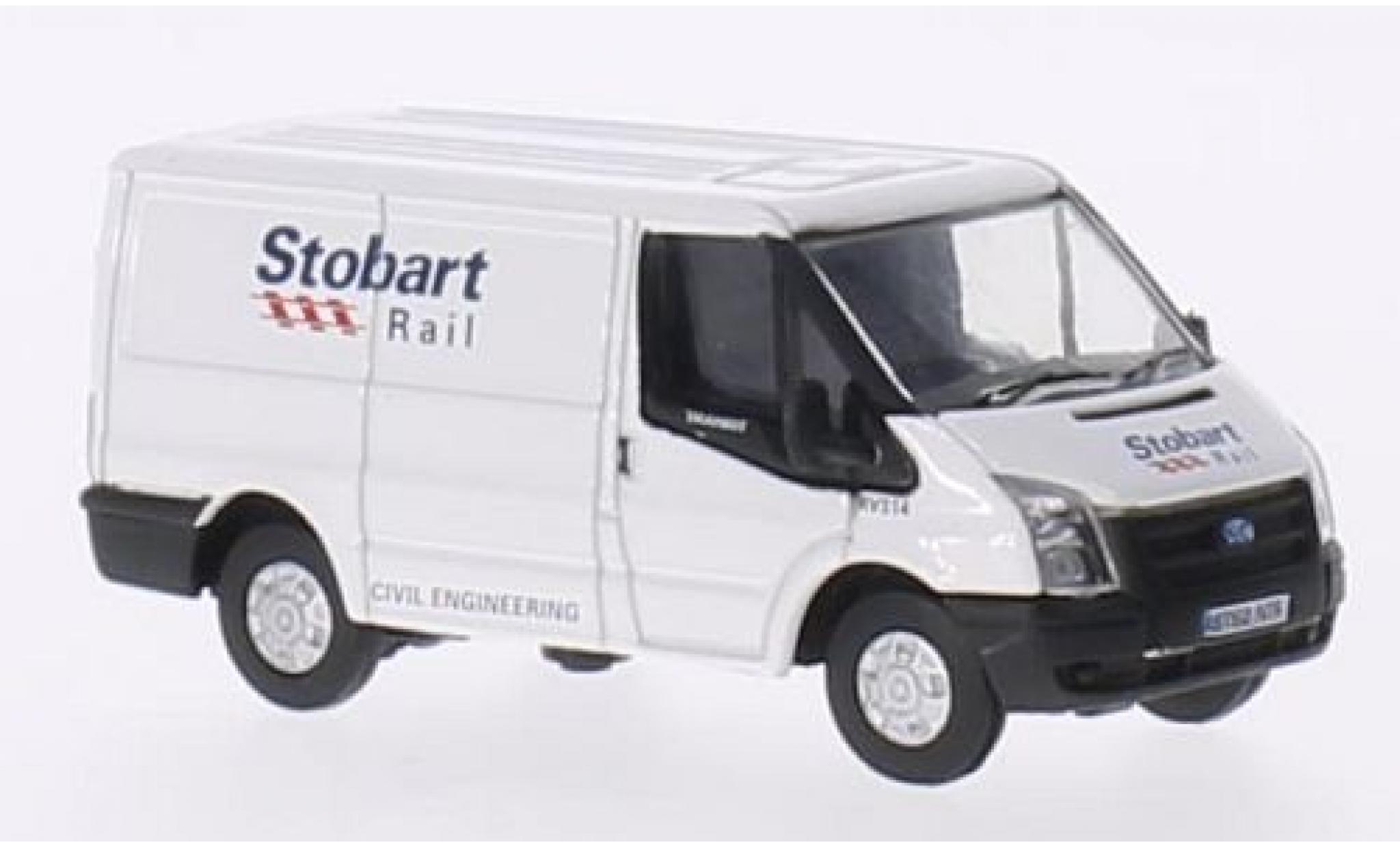 Ford Transit 1/76 Oxford RHD Stobart Rail modellino in miniatura