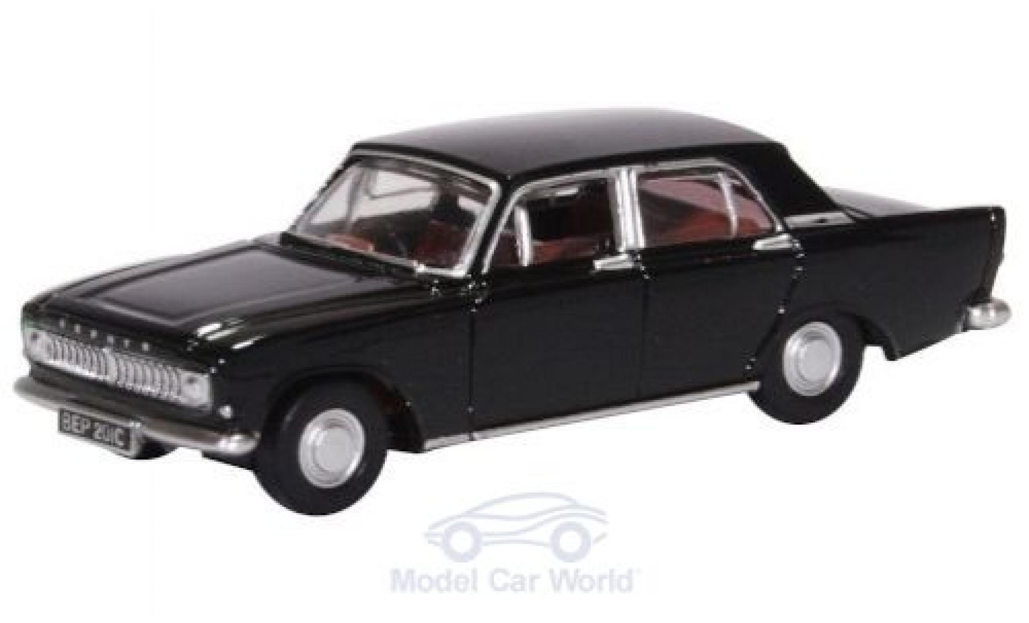 Ford Zephyr 1/76 Oxford nero RHD modellino in miniatura