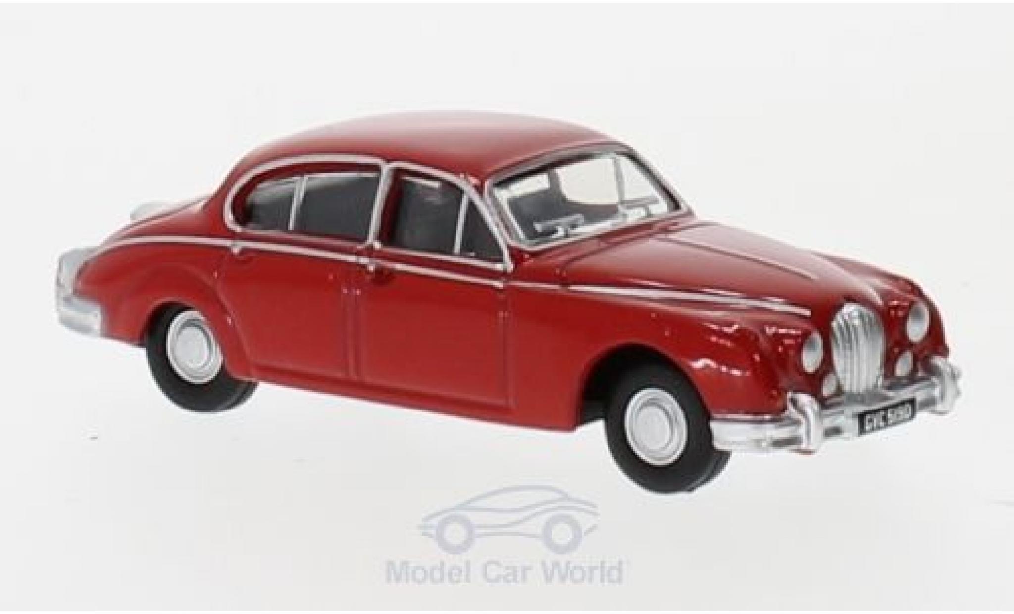 Jaguar MK 1/76 Oxford II rosso modellino in miniatura