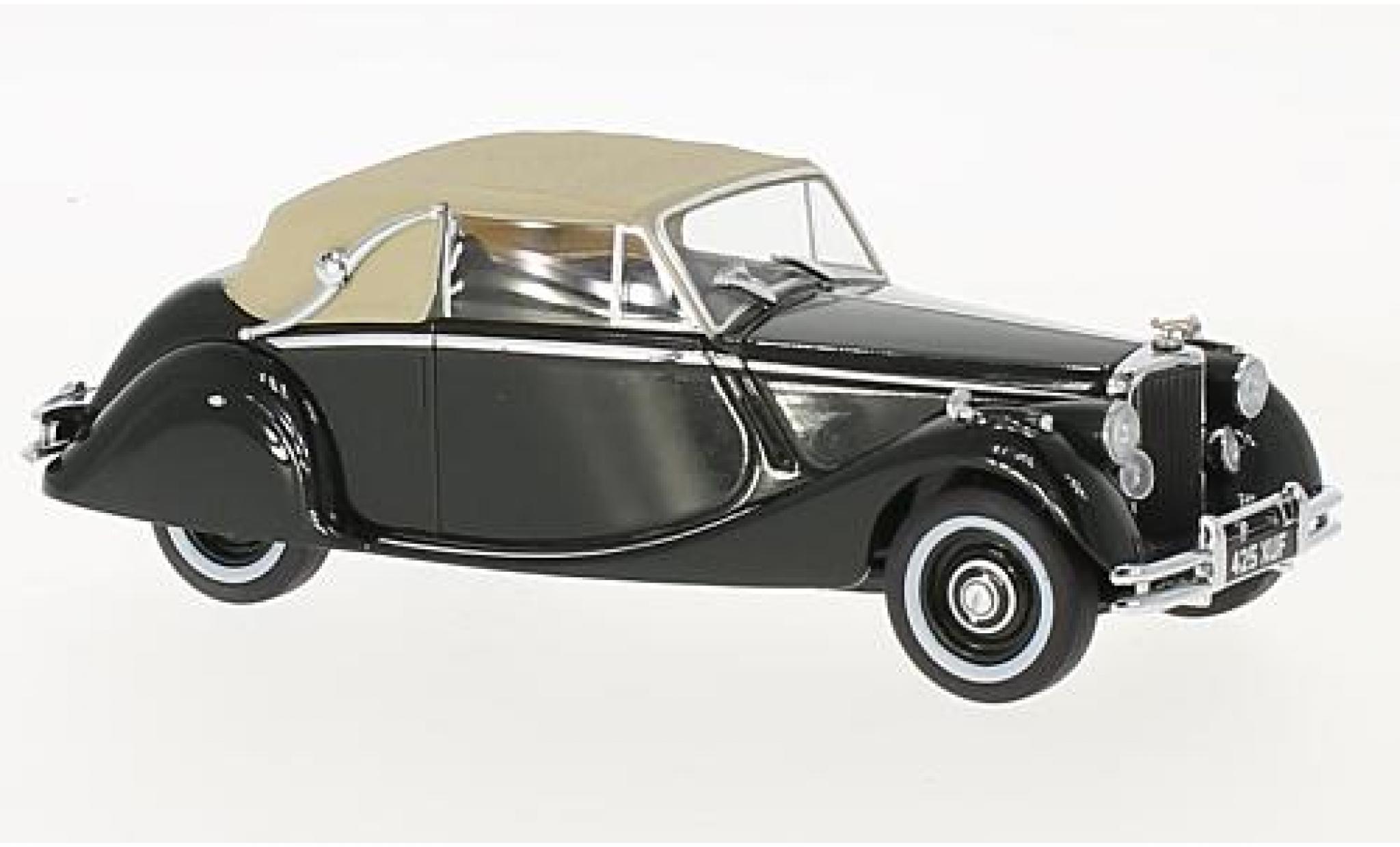 Jaguar MK 1/43 Oxford V DHC verde modellino in miniatura