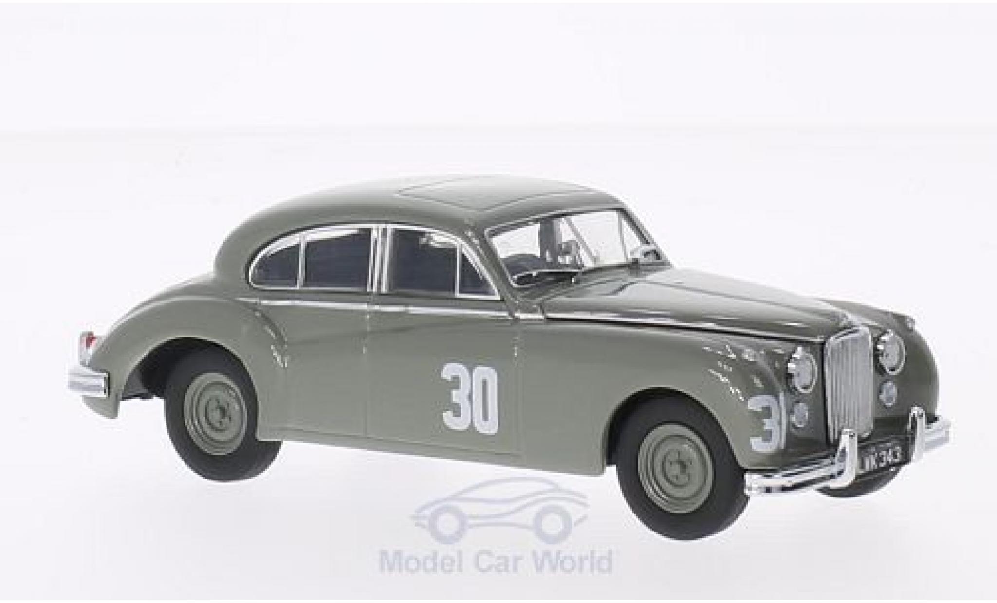 Jaguar MK 2 1/43 Oxford MkVII RHD No.30 Silverstone 1952 S.Moss modellino in miniatura