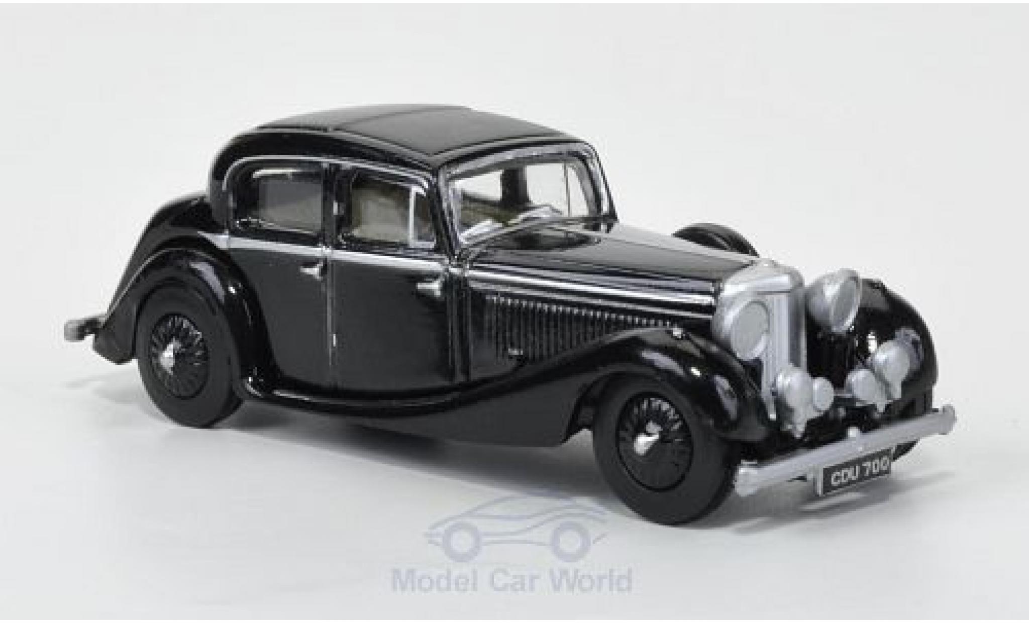 Jaguar SS 1/76 Oxford 2.5 litre nero 1937 modellino in miniatura