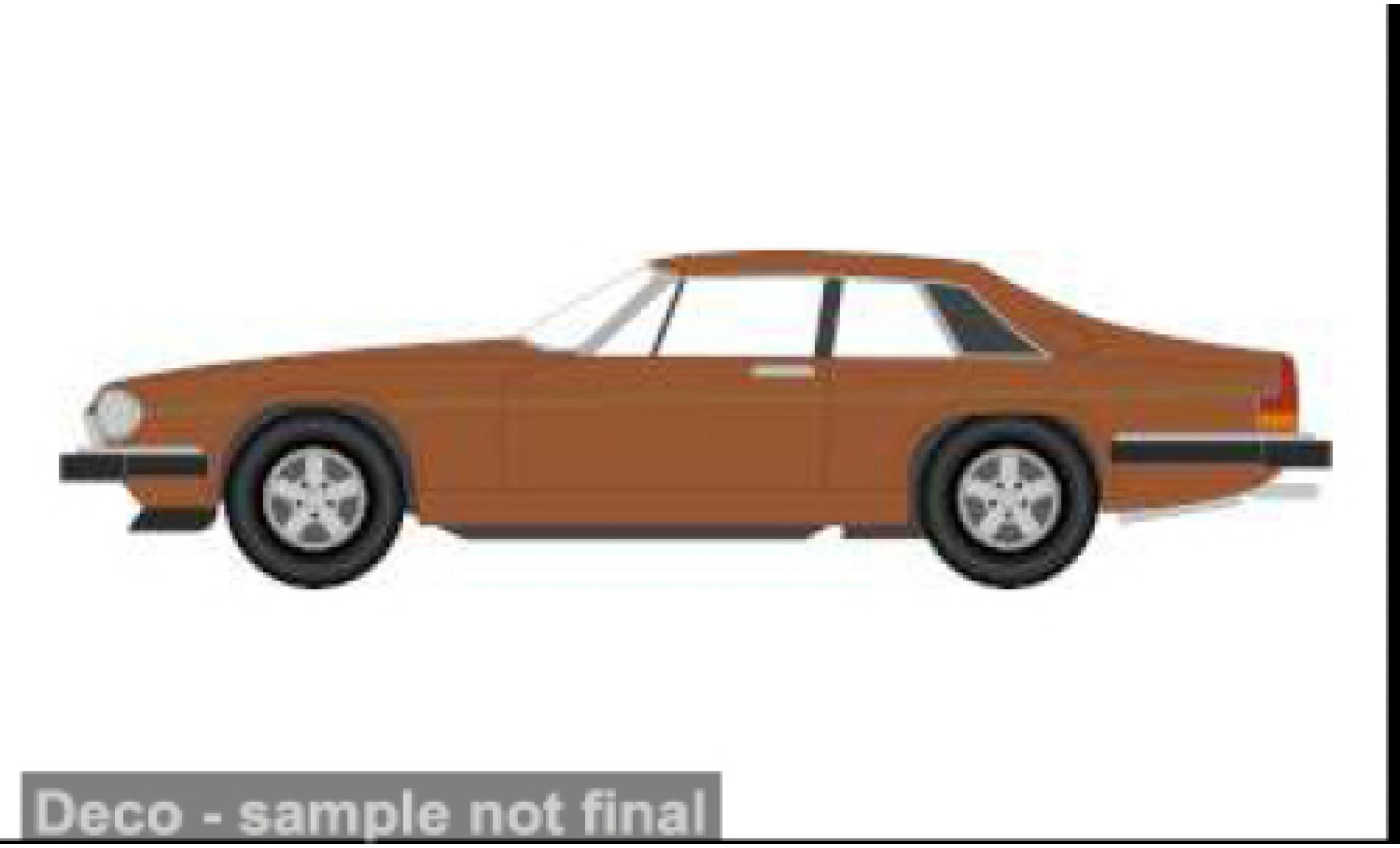 Jaguar XJS 1/76 Oxford braun 1:76 modellino in miniatura