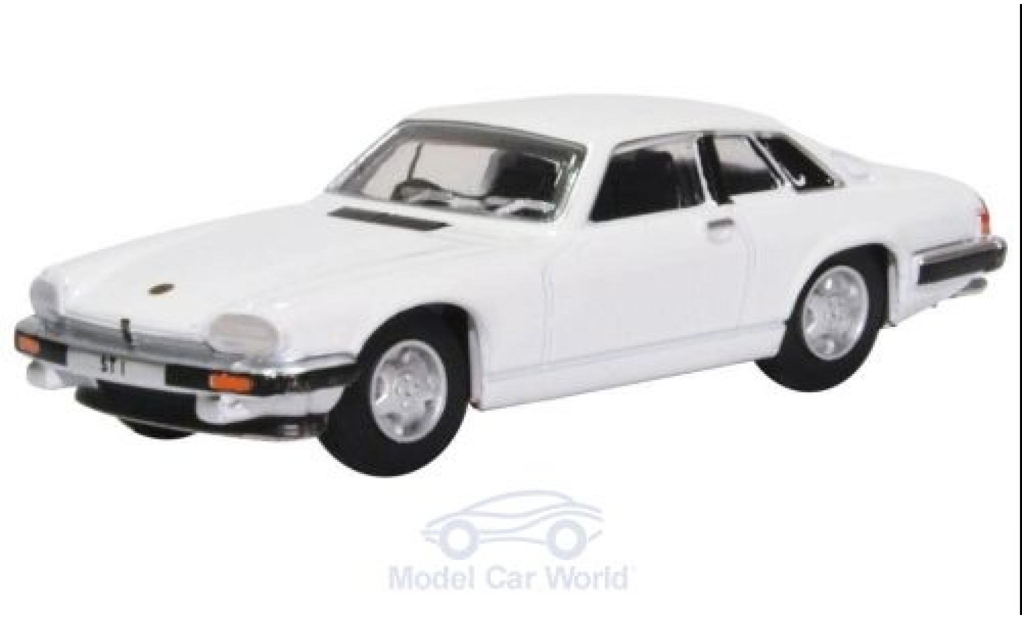Jaguar XJS 1/76 Oxford bianco The Saint modellino in miniatura