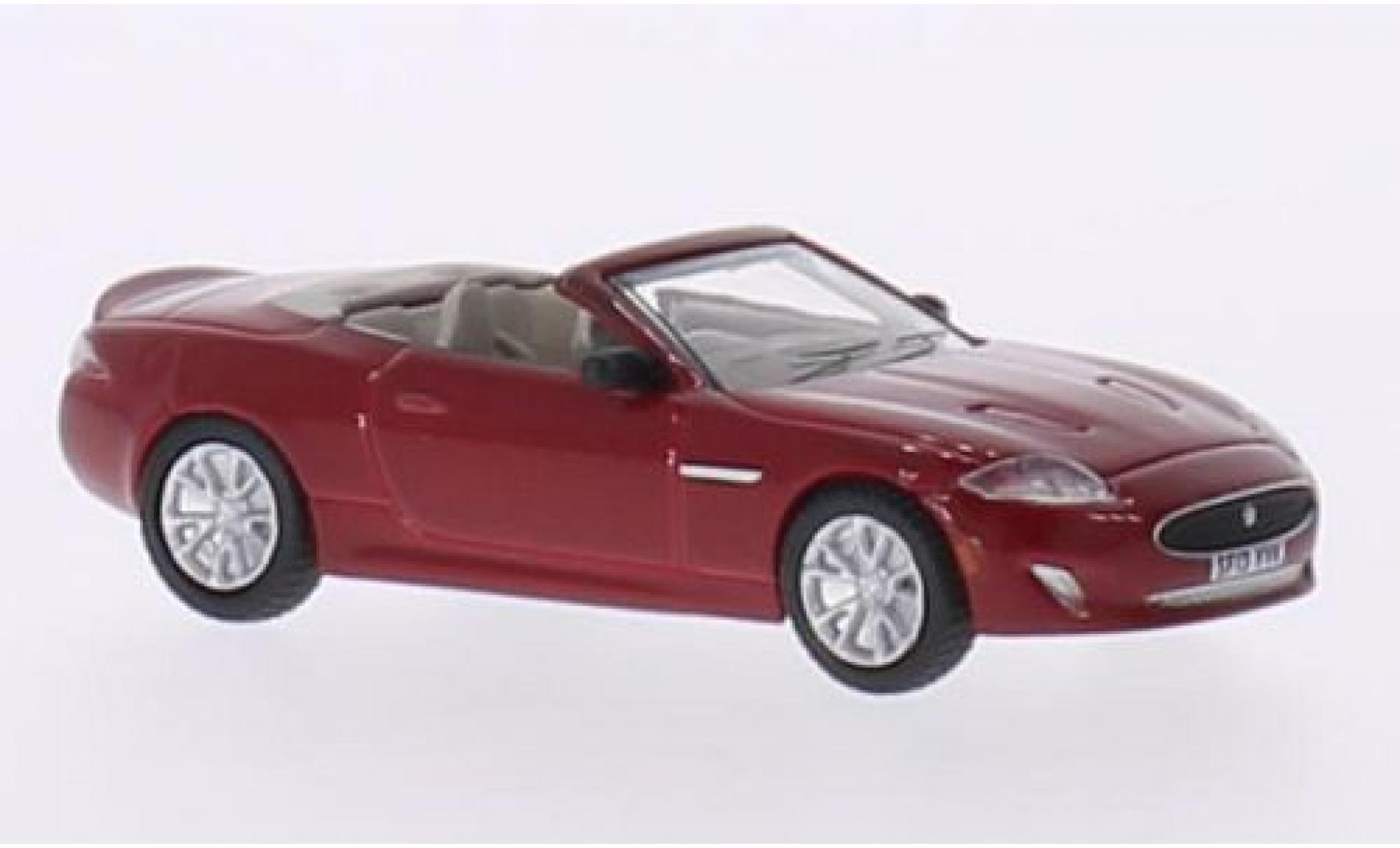 Jaguar XK 1/76 Oxford Convertibile rosso RHD modellino in miniatura