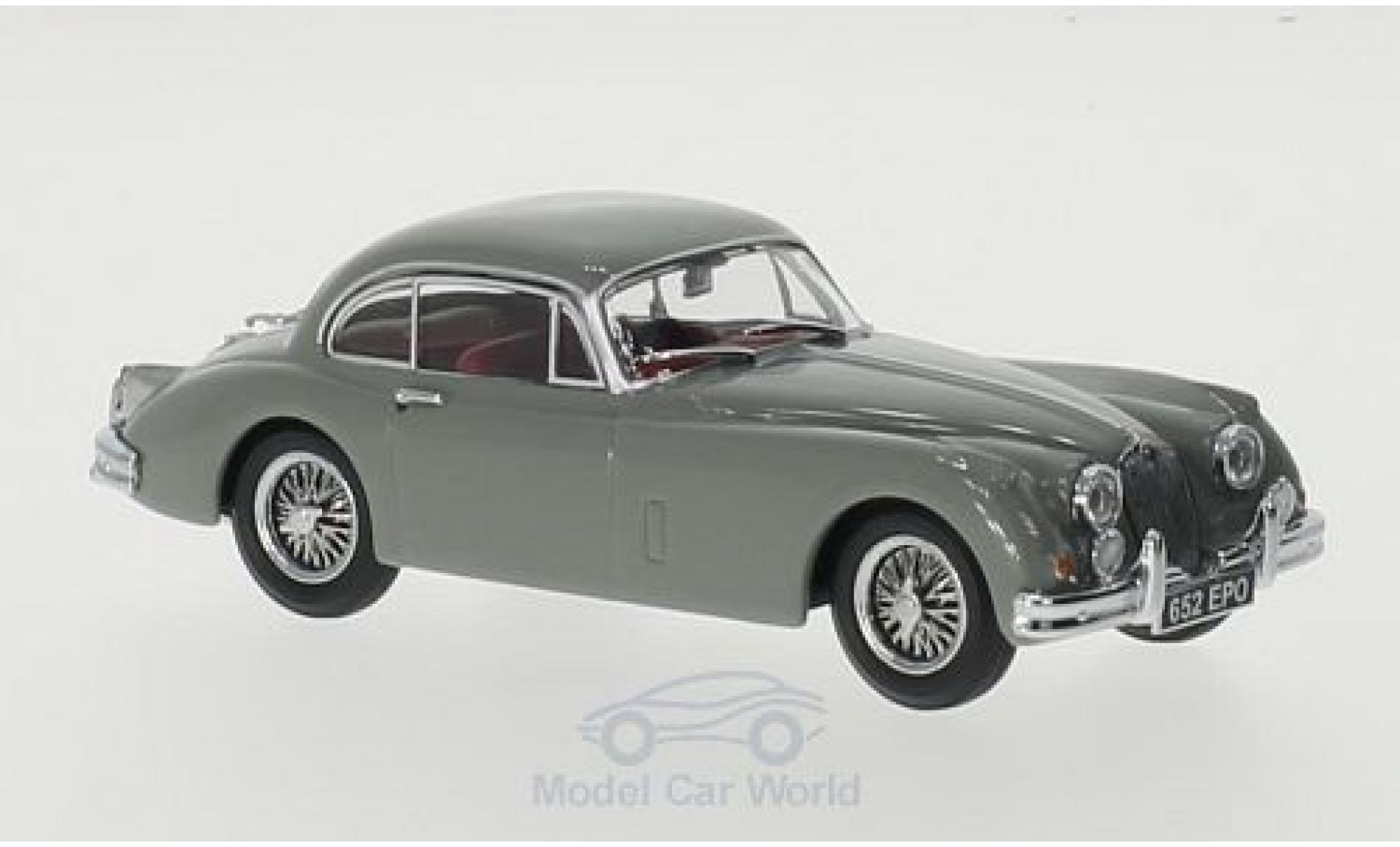 Jaguar XK coupe 1/43 Oxford 150 Coupe grigio RHD modellino in miniatura