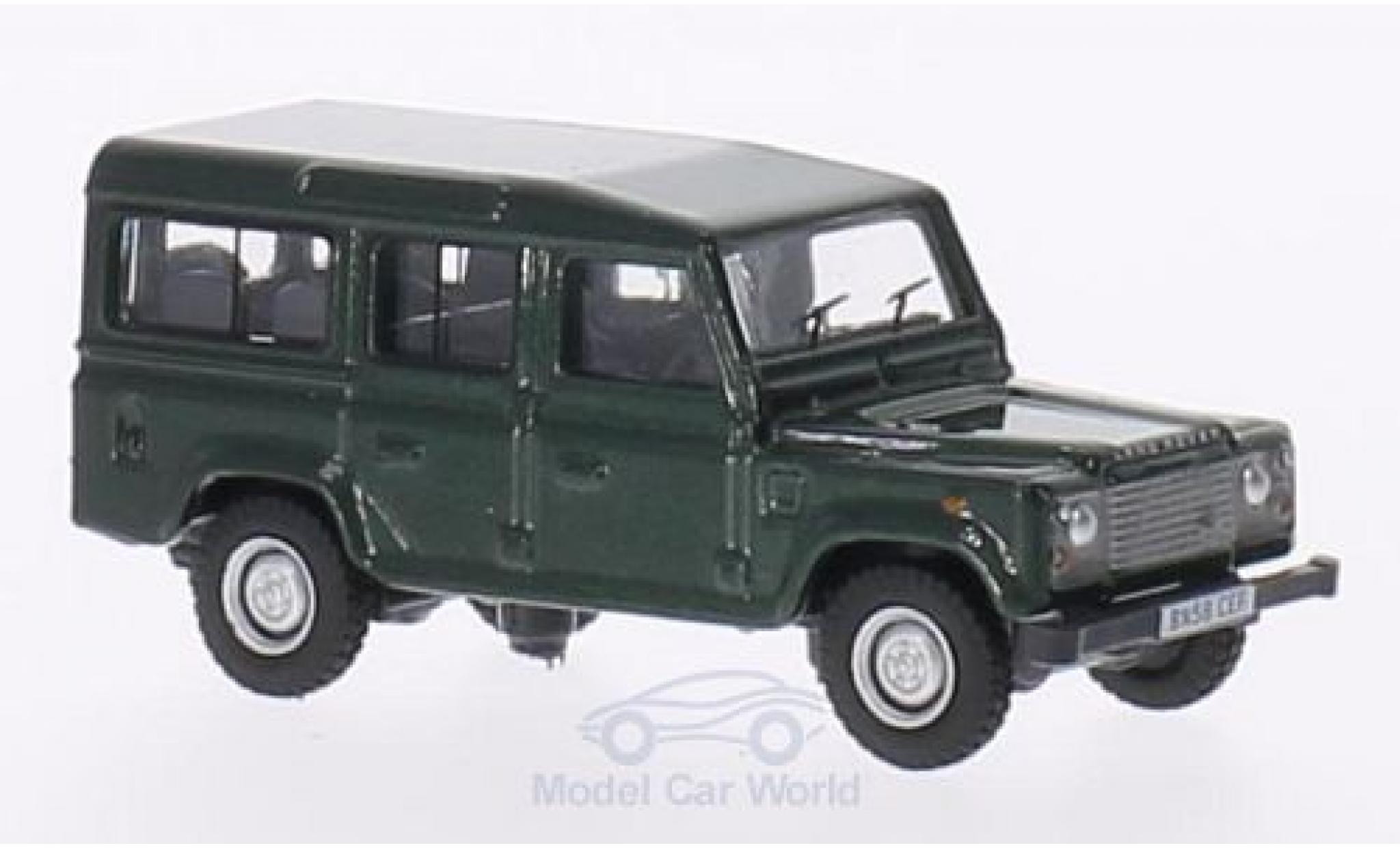 Land Rover Defender 1/76 Oxford verde modellino in miniatura