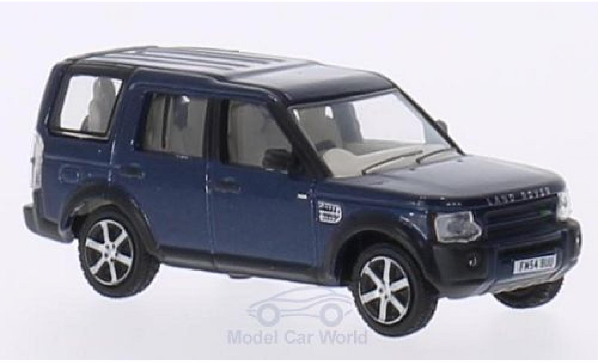 Land Rover Discovery 1/76 Oxford 3 metallico blu RHD modellino in miniatura